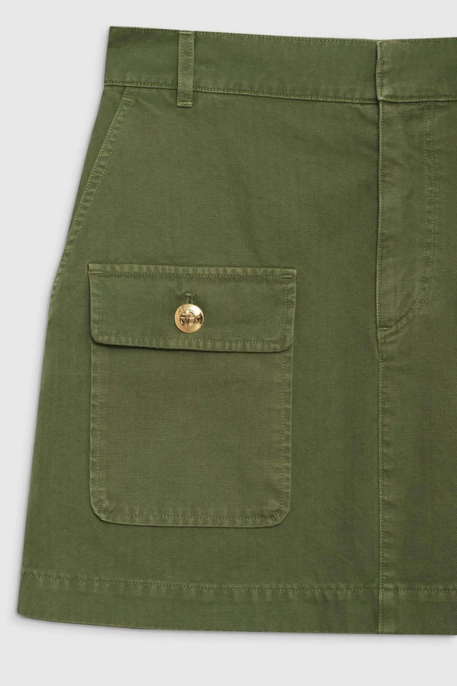 Aliza Skirt- Army Green - Image 7