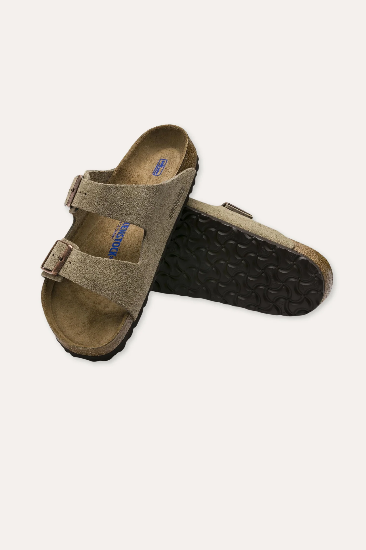 Men's Arizona Soft Footbed Taupe - Image 5