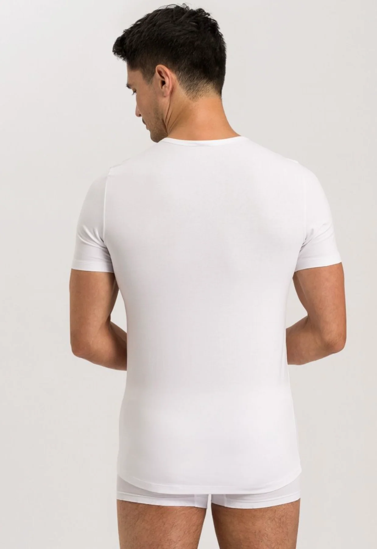 Two Pack Short Sleeve Shirts Cotton Essentials White - Image 3