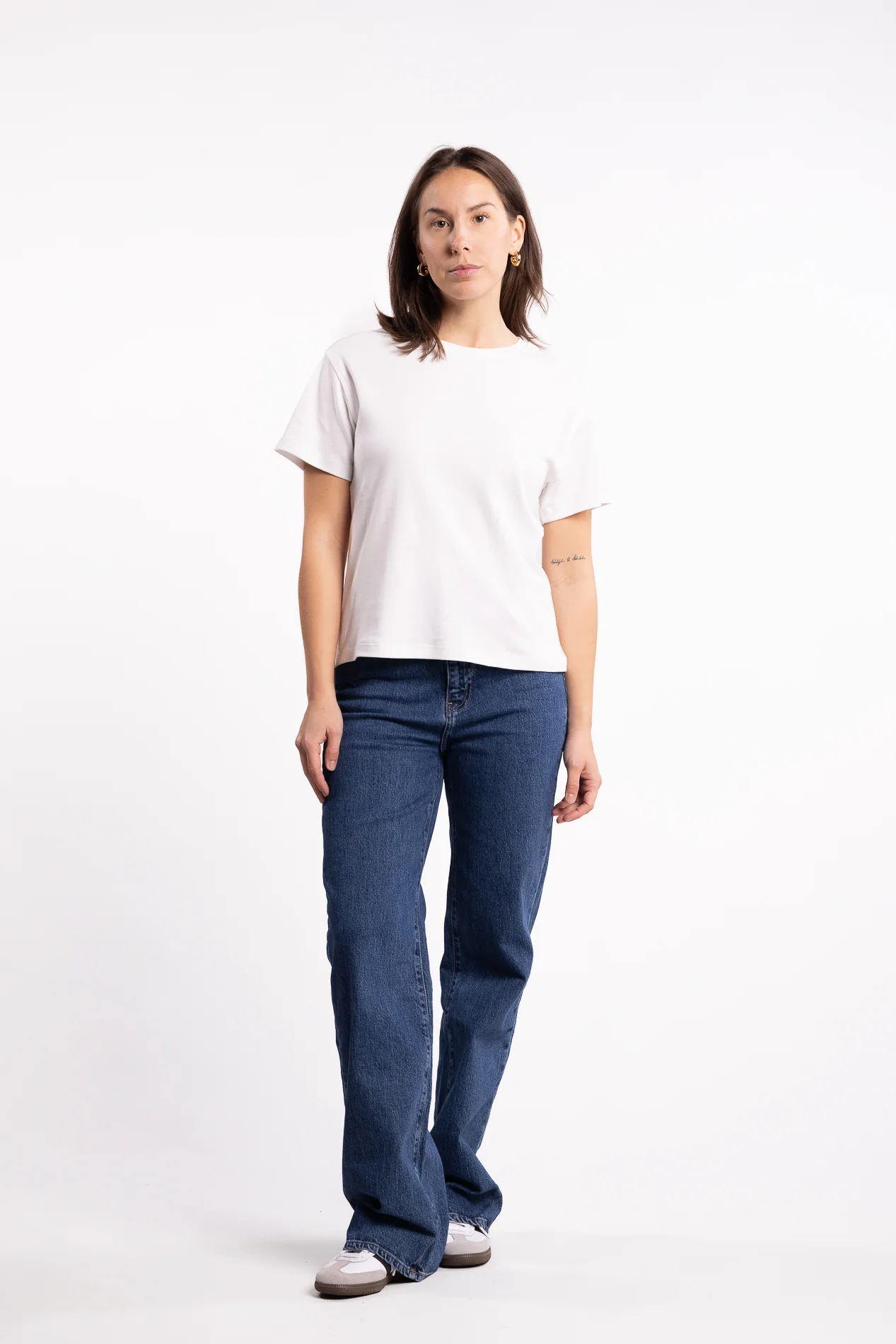 Luca highwaist wide leg- Dark blue - Image 4