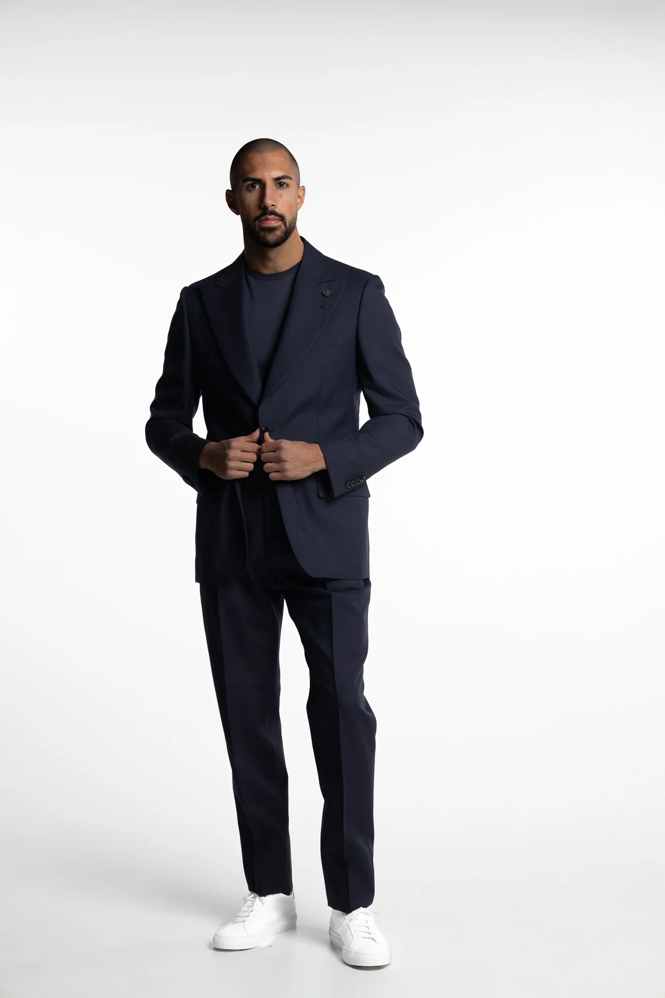 Attitude Wool/Mohair Blazer Navy - Image 5