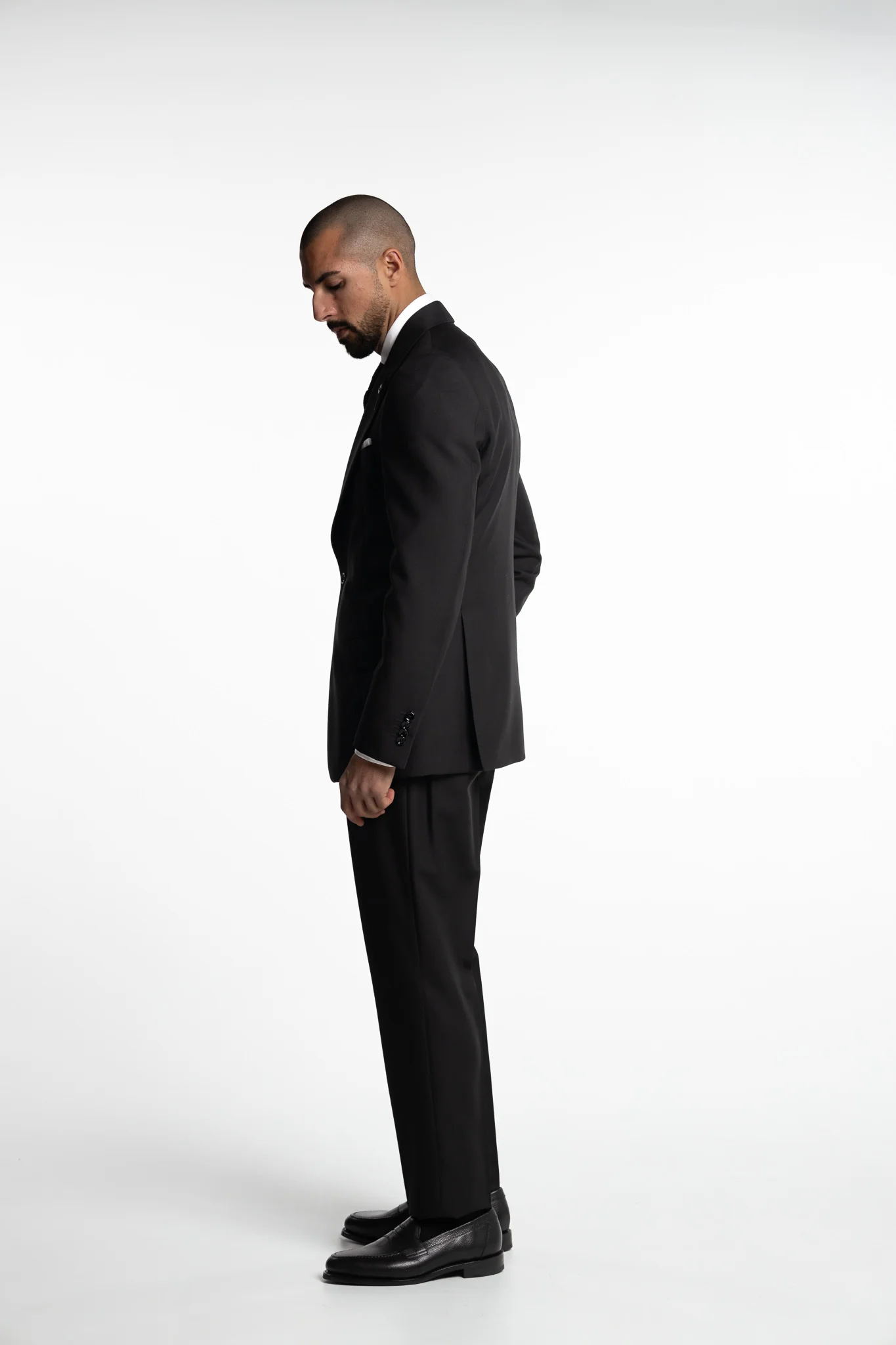 Attitude Wool/Mohair Blazer Black - Image 2