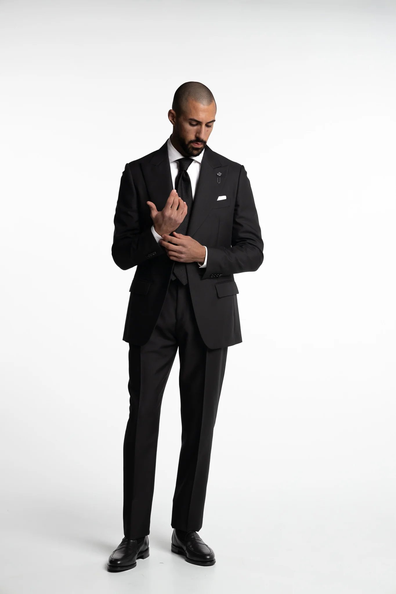 Attitude Wool/Mohair Blazer Black - Image 5