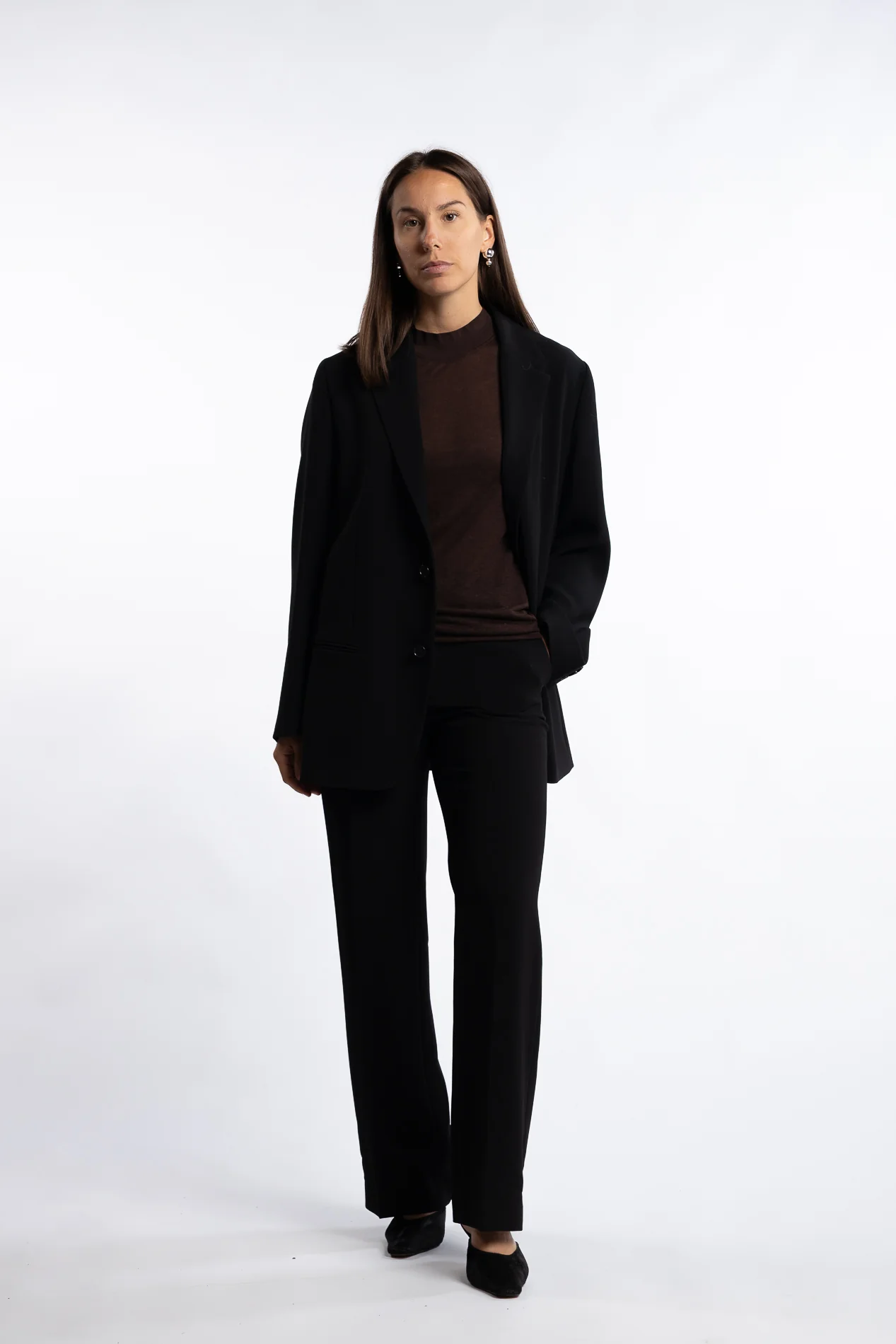 Hailey Blazer- Black - Image 5