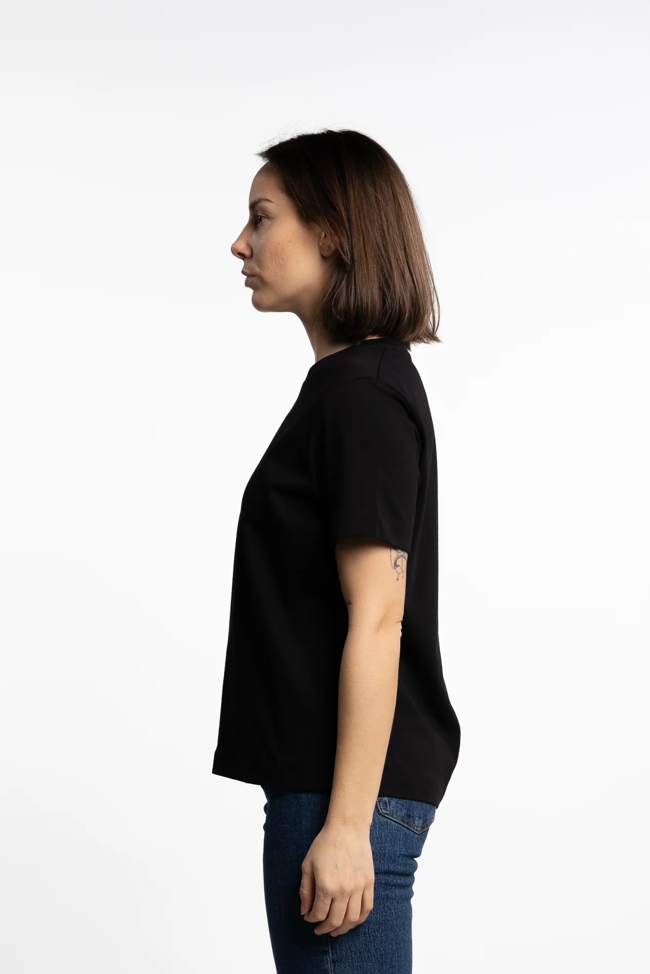 Camino T-shirt ss 6024- Black - Image 4