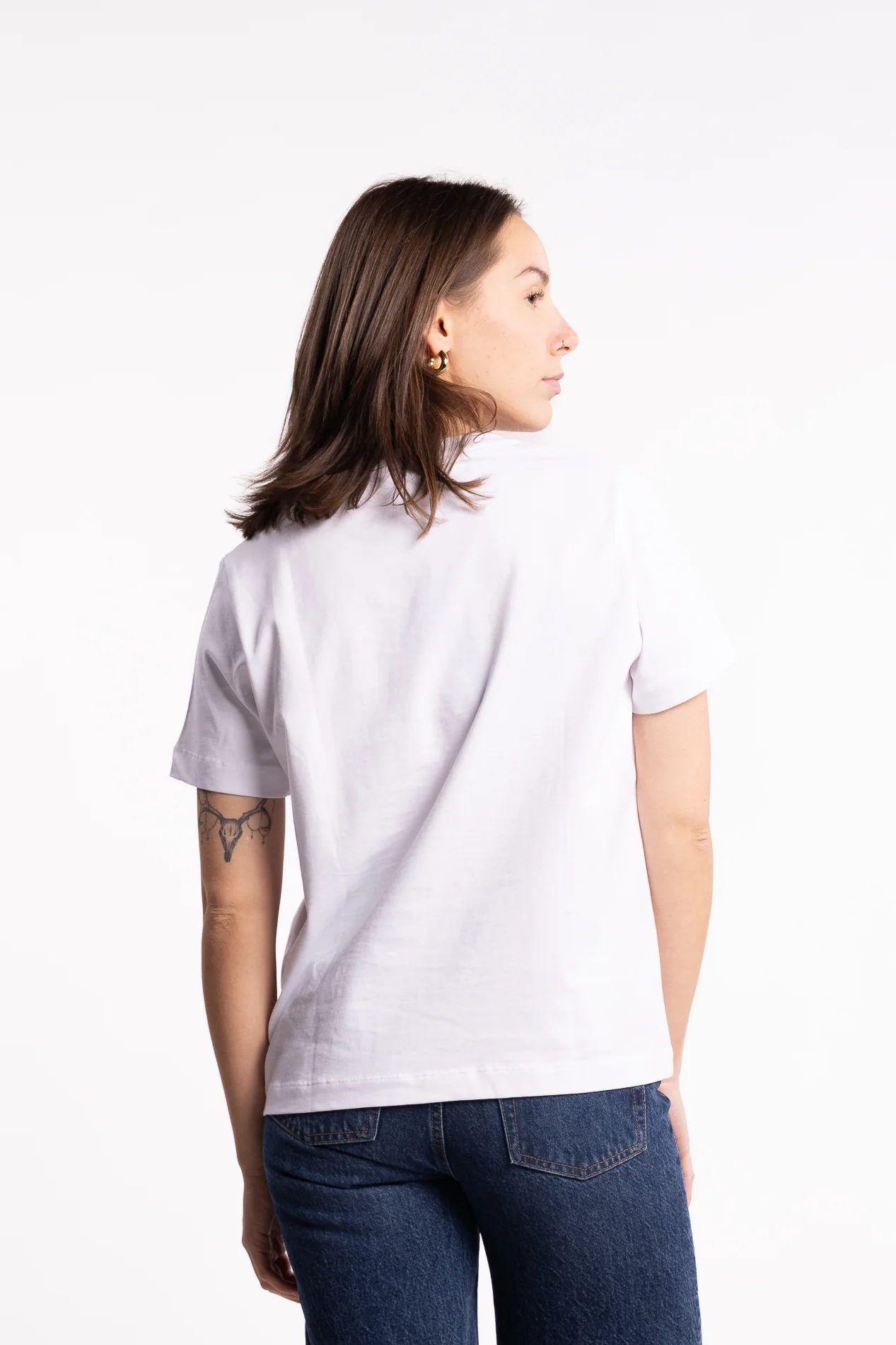 Camino T-shirt SS 6024- White - Image 4