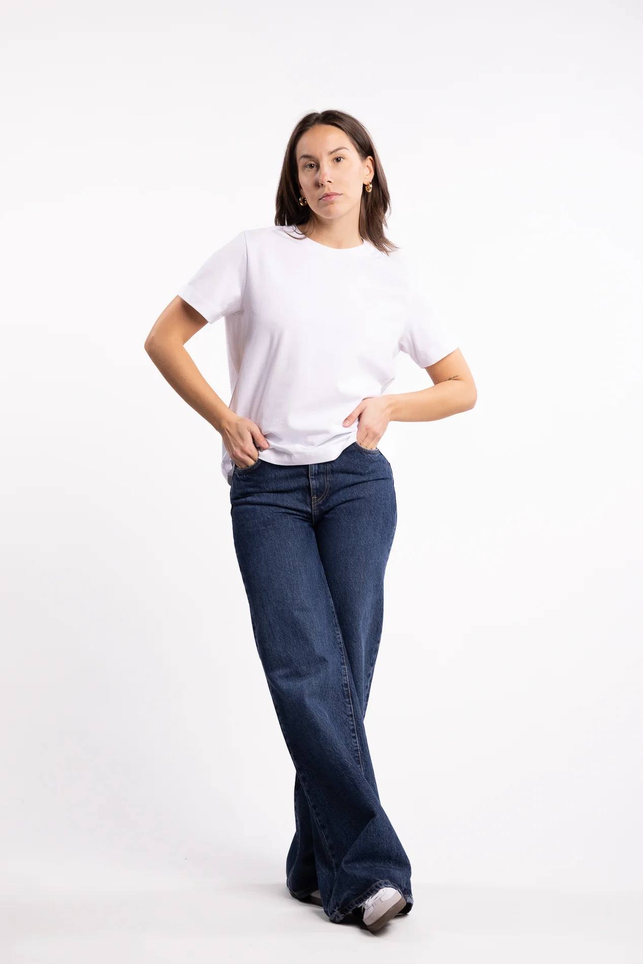Camino T-shirt SS 6024- White - Image 5