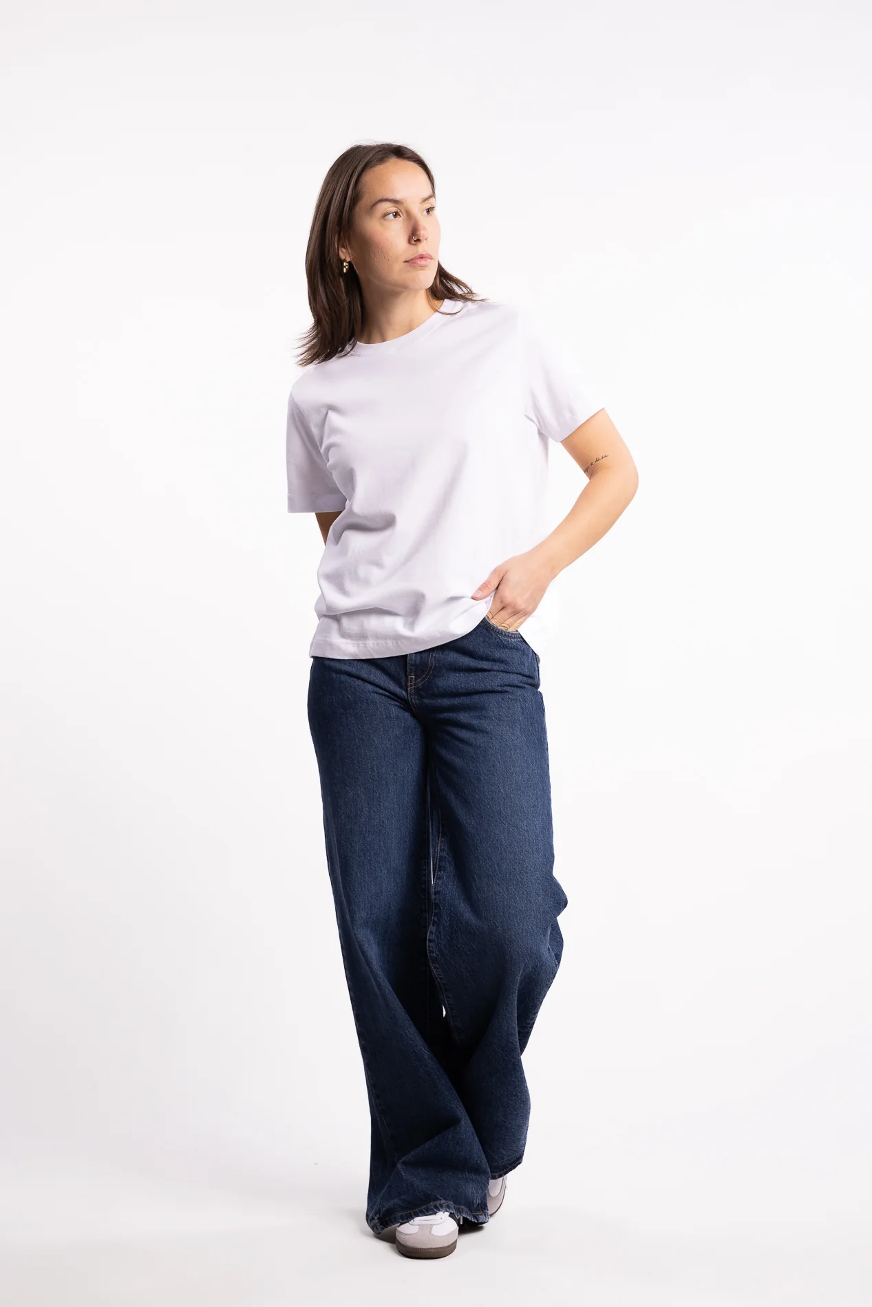 Camino T-shirt SS 6024- White - Image 6