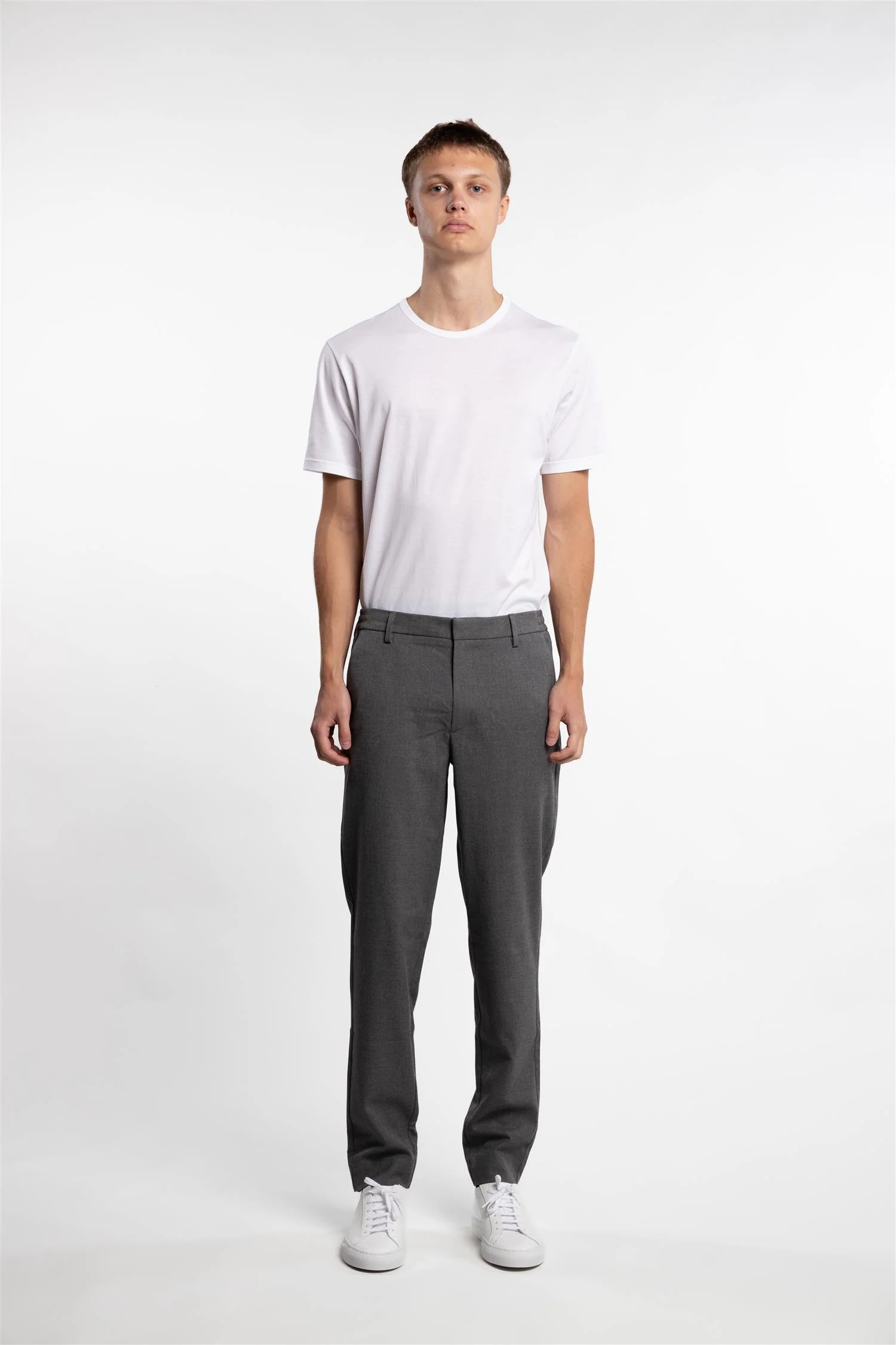 Theo Trouser Granite Melange - Image 4
