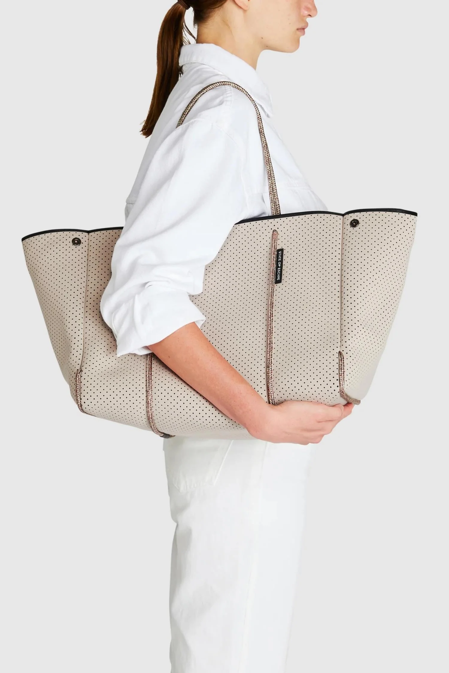 Escape Tote- Stone - Image 6
