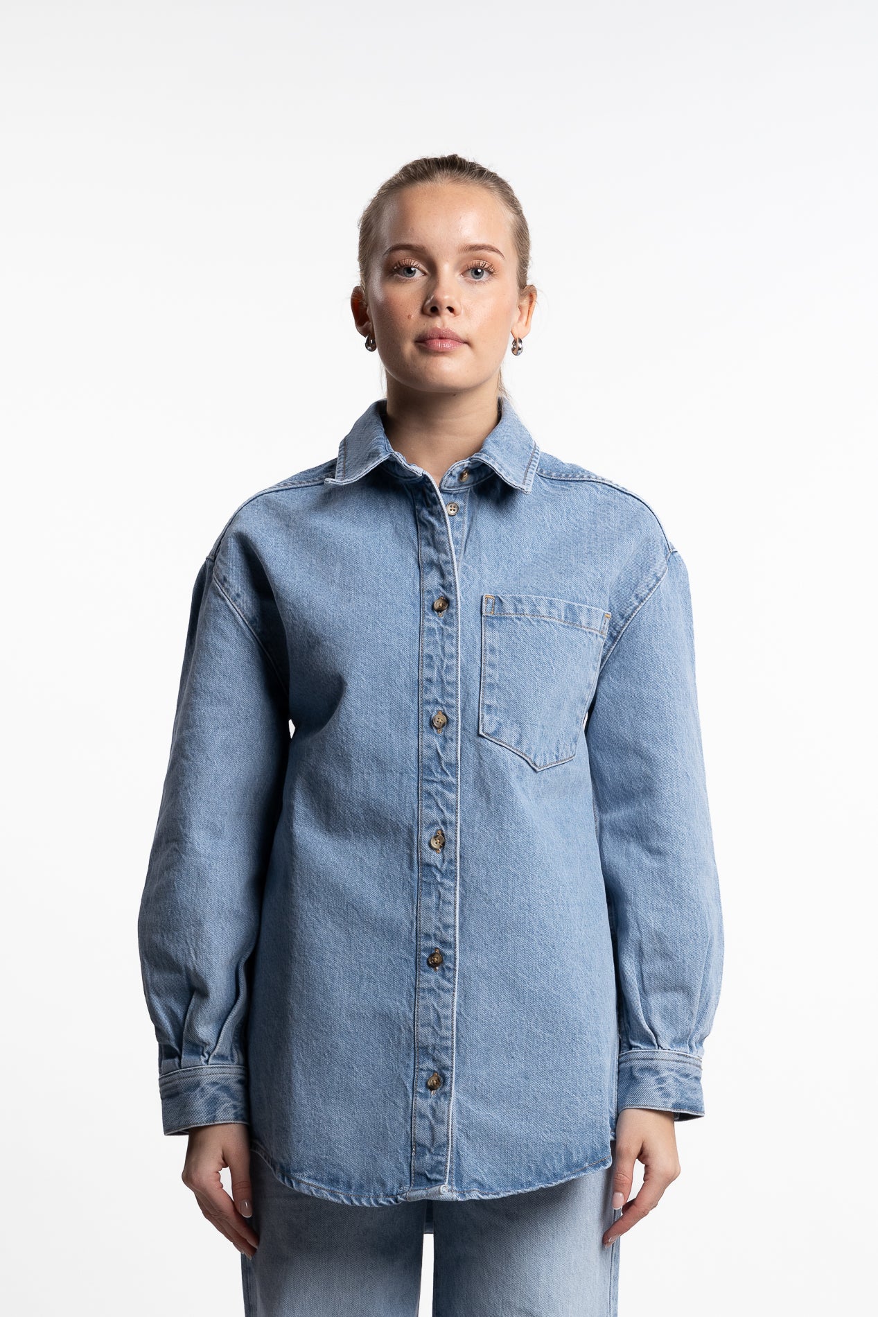 Alex Shirt- Light Blue - Image 3