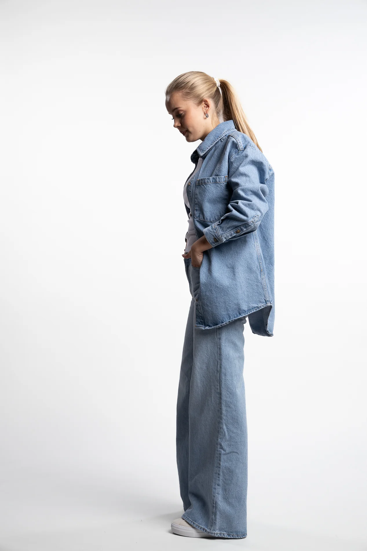 Alex Shirt- Light Blue - Image 6
