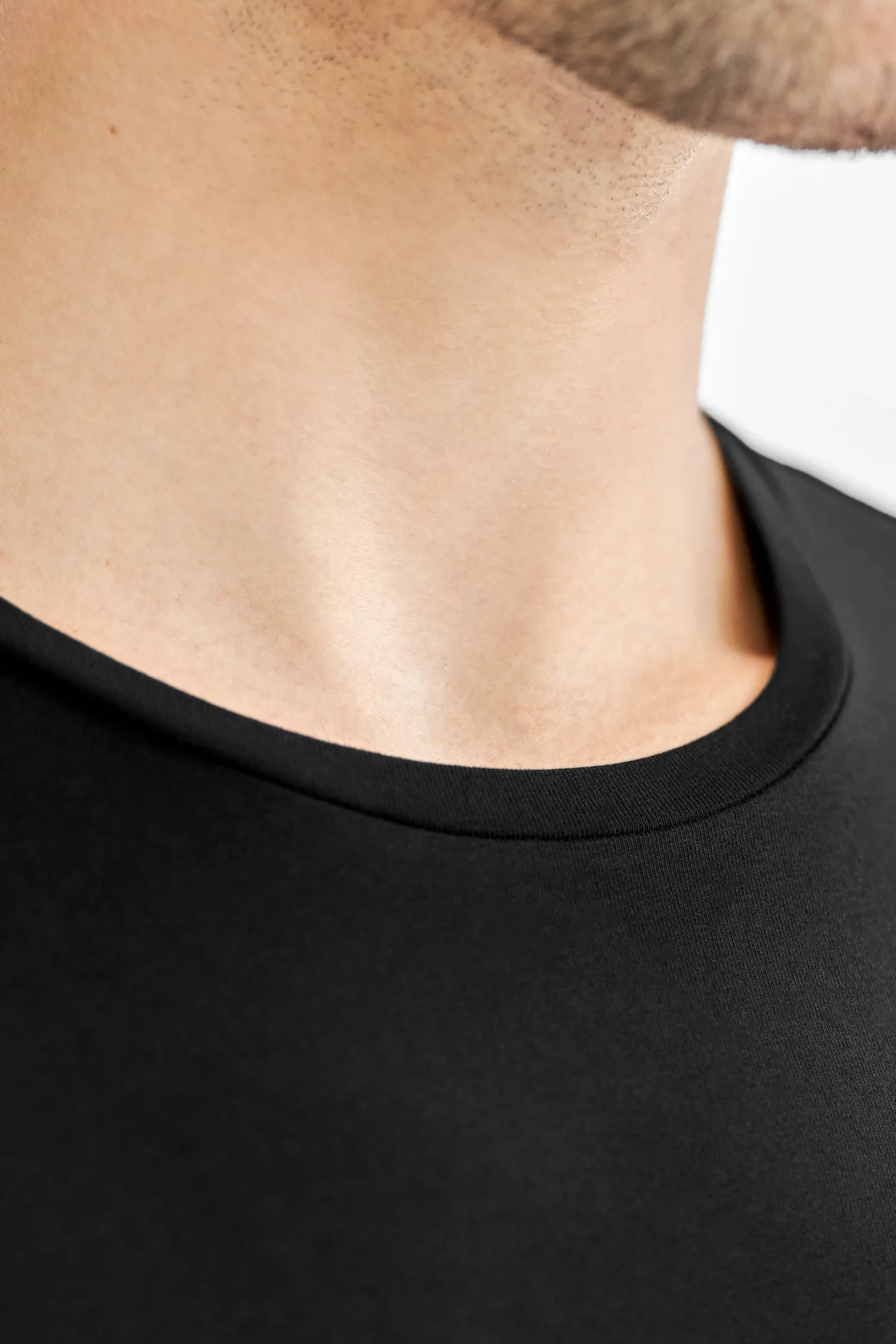 Crew Neck 2-Pack Black - Image 5