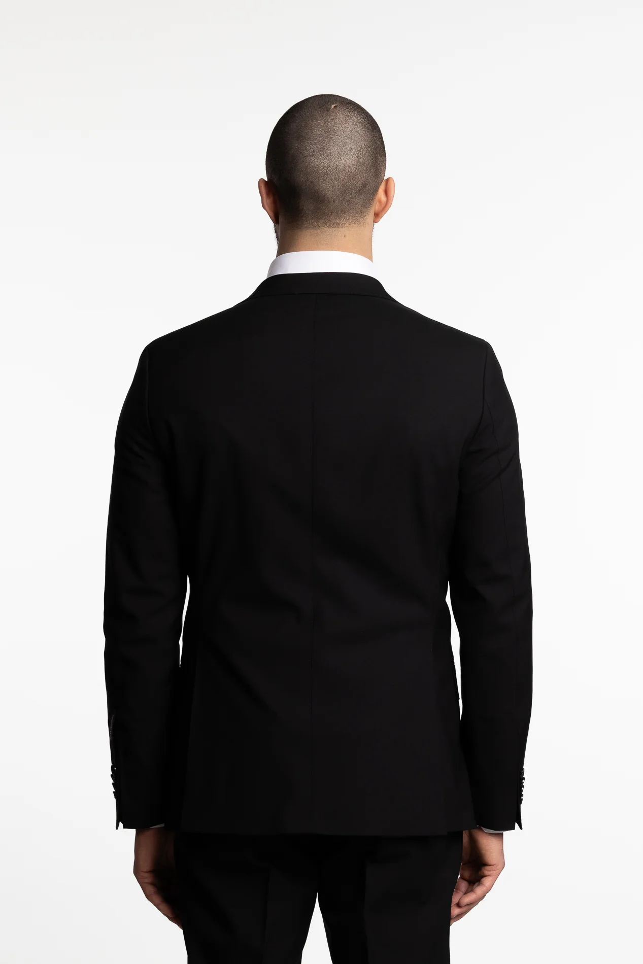 Fogerty Regular Fit Wool Blazer Black - Image 3