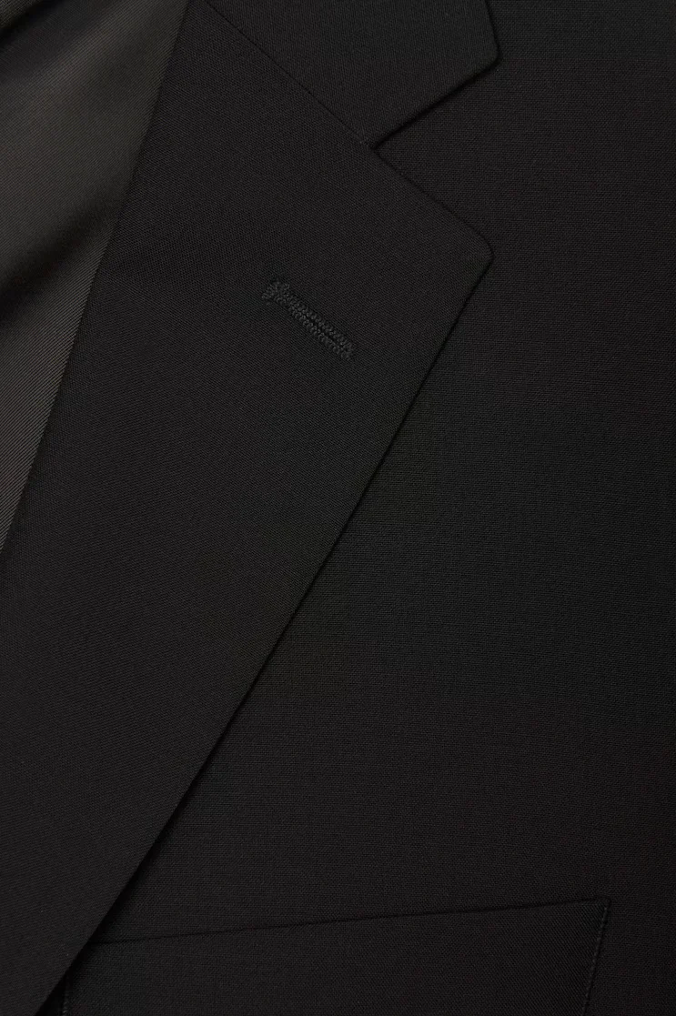 Joel Wide Fit Blazer Black - Image 7