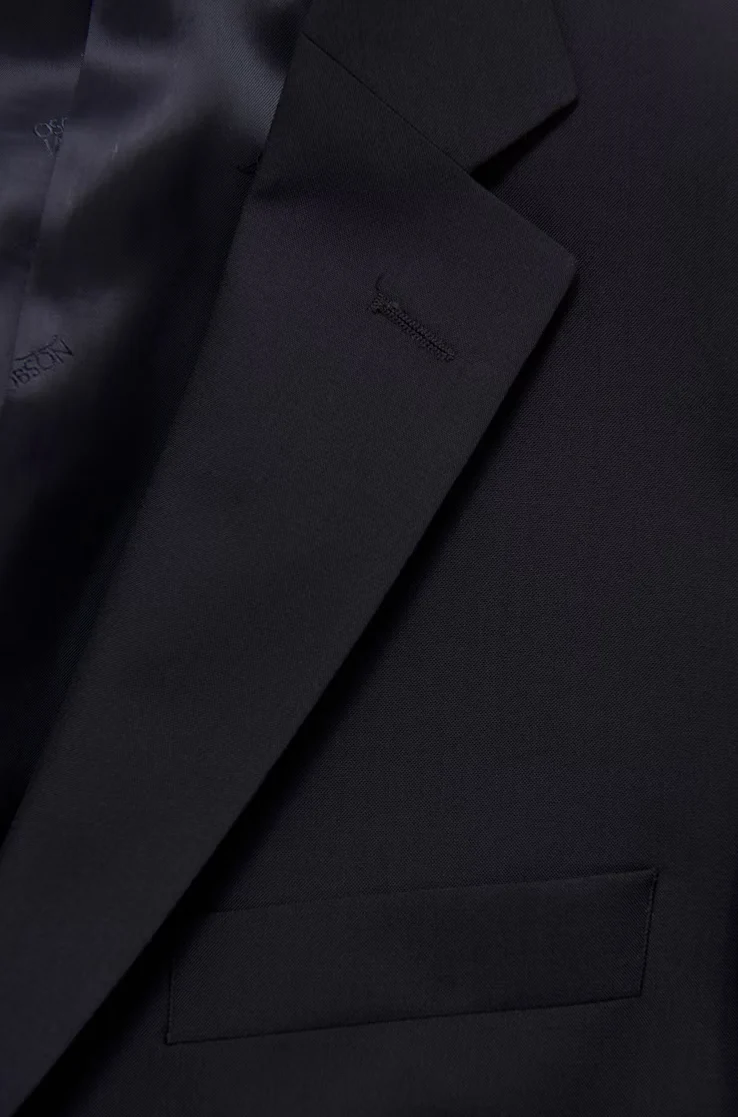 Joel Wide Fit Blazer Navy - Image 7