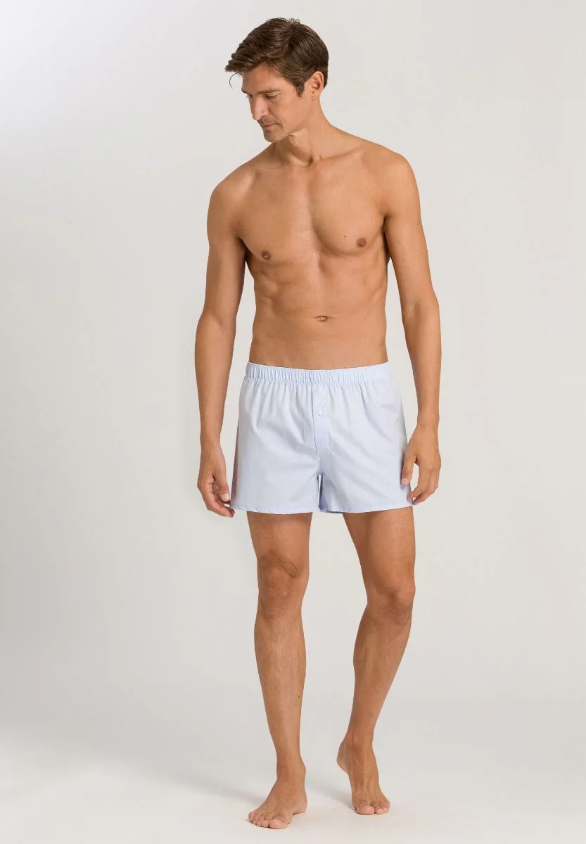 Boxers Fancy Woven Light Blue - Image 5