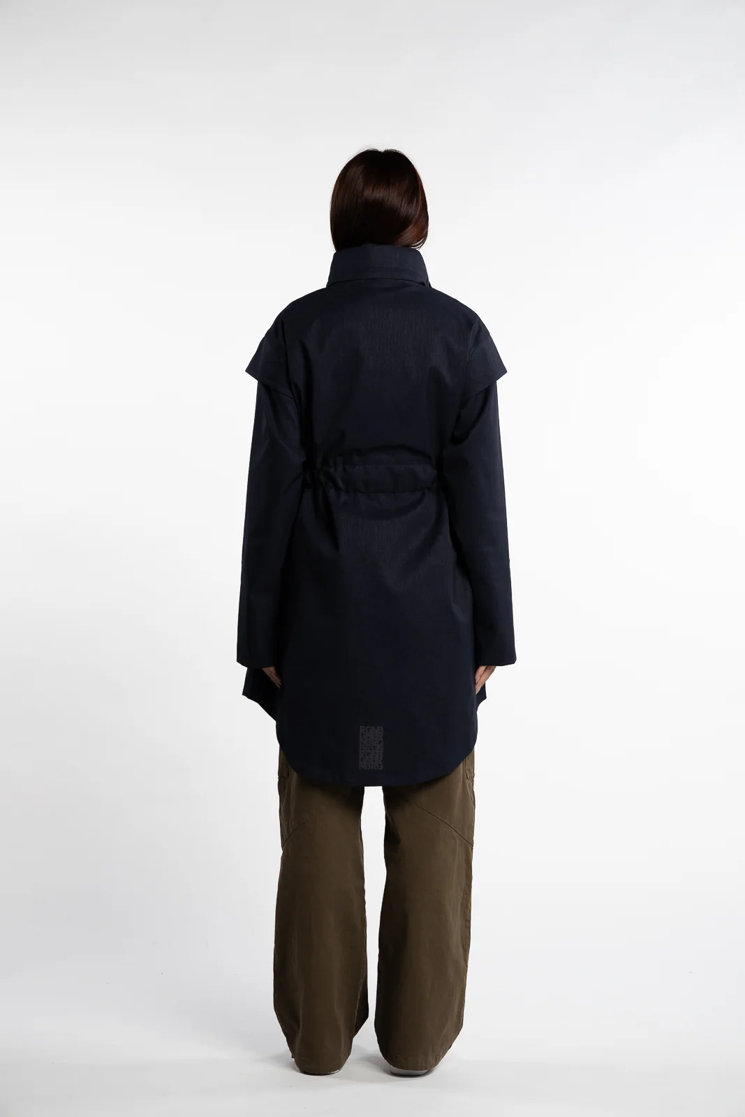 Monsun Coat- Dark Navy - Image 3