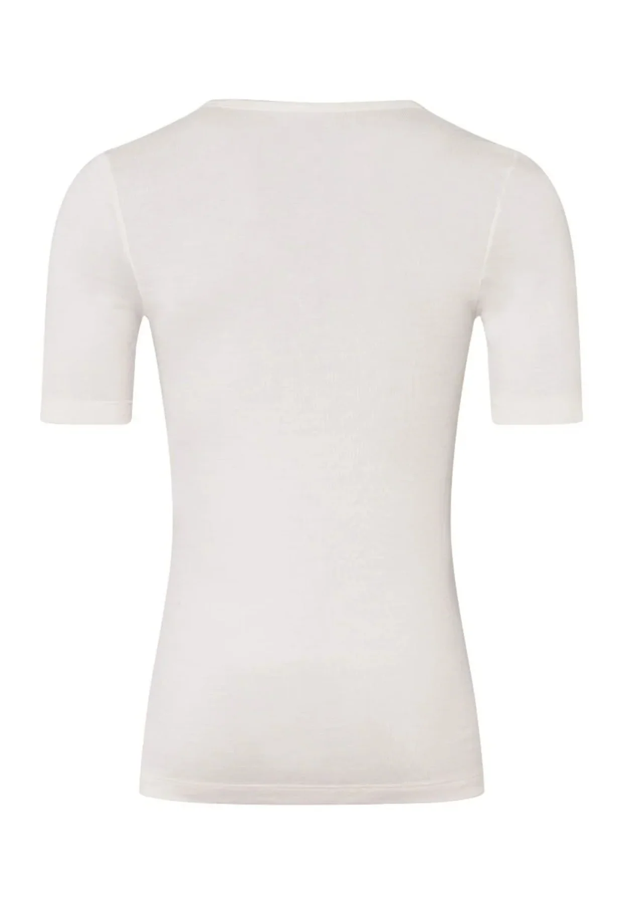 Short Sleeve T-Shirt Woolen Silk Cygne - Image 6