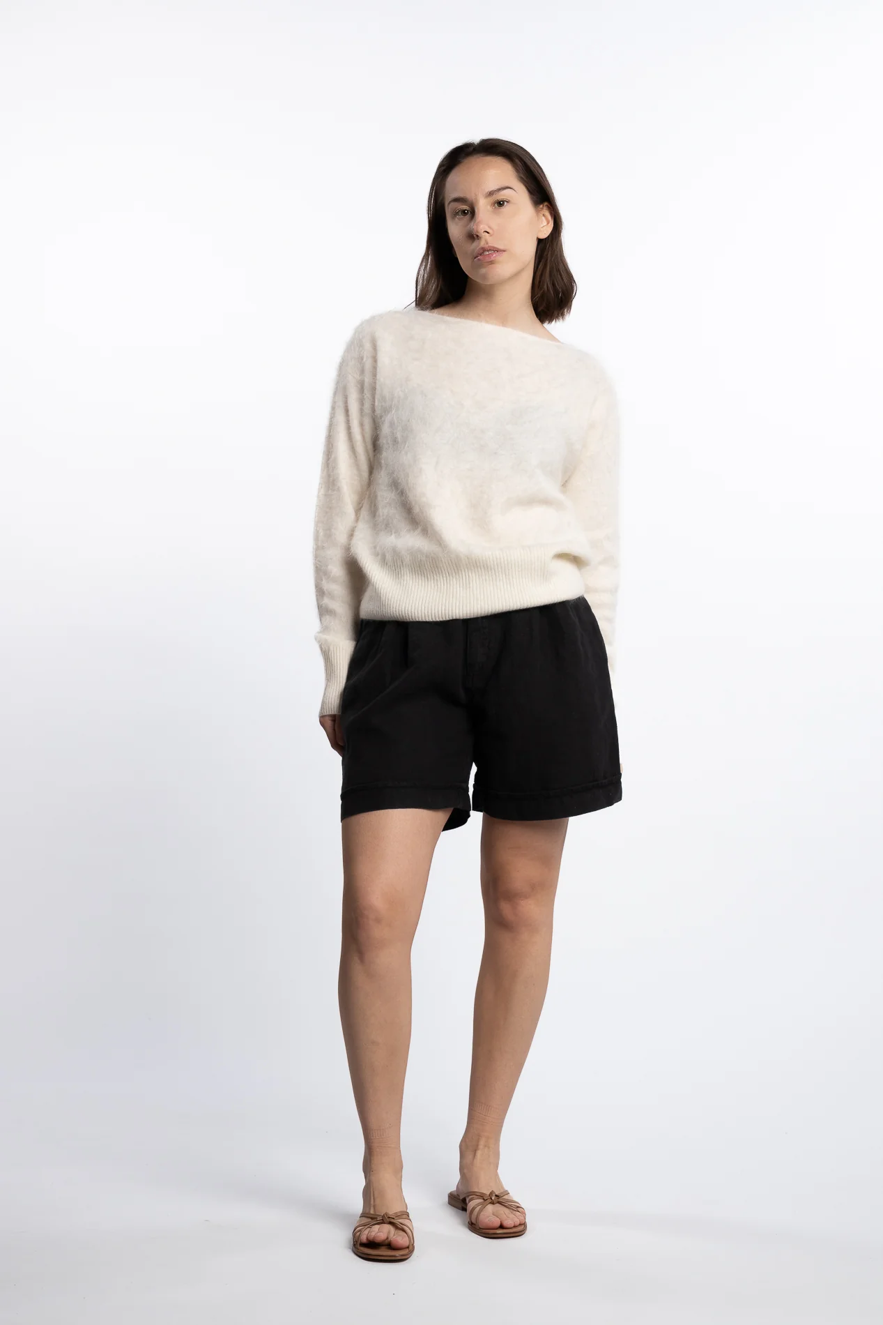 Saya - Black linen - Image 2