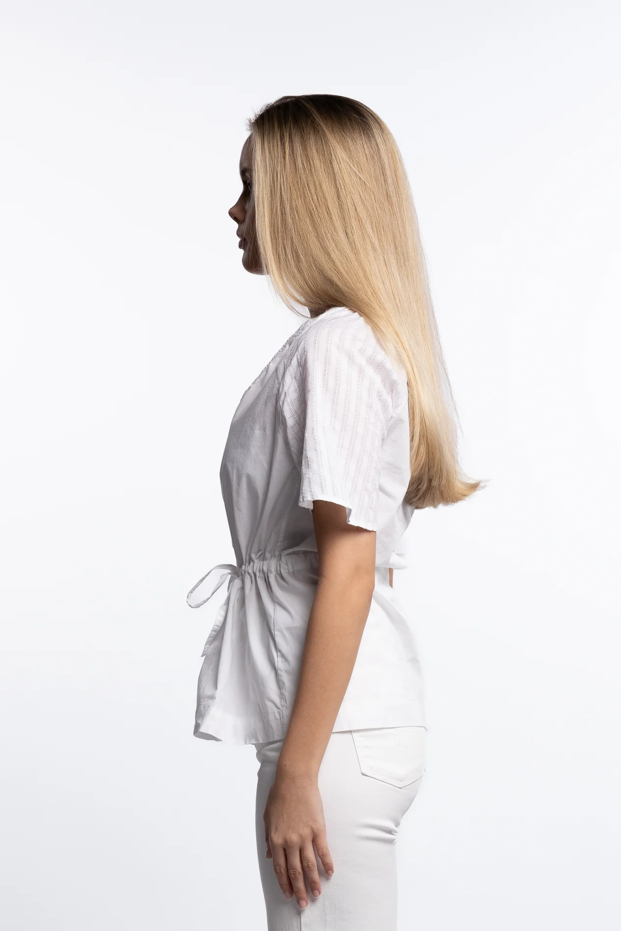 Satoma Blouse 15446- White - Image 3
