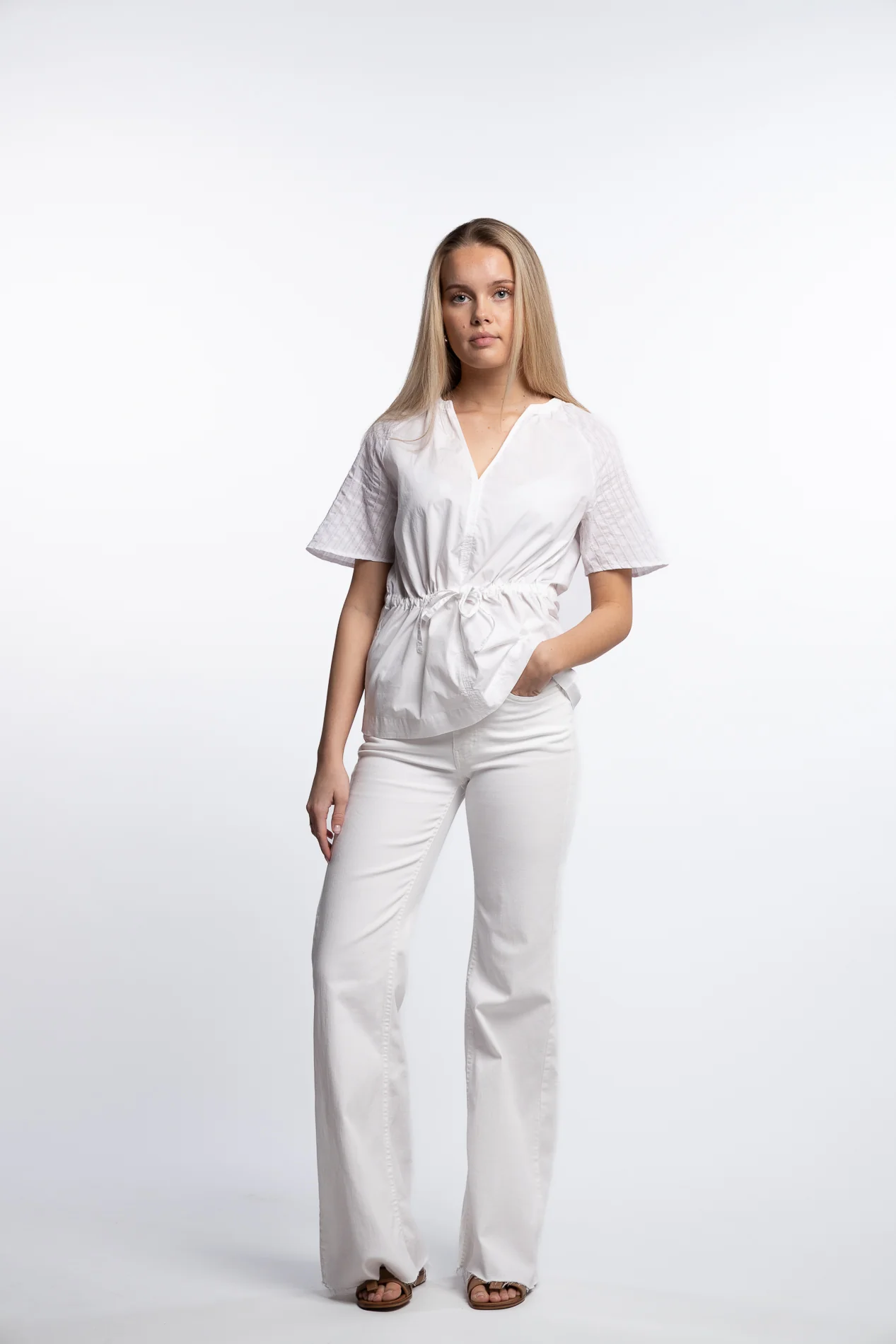 Satoma Blouse 15446- White - Image 6