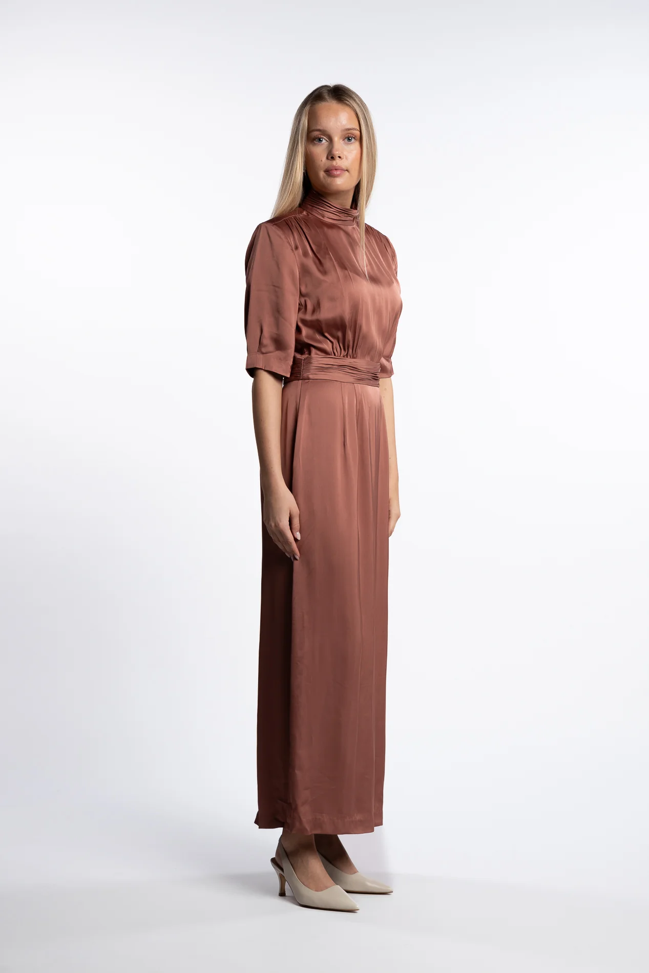 Beronia Dress- Terracotta - Image 4