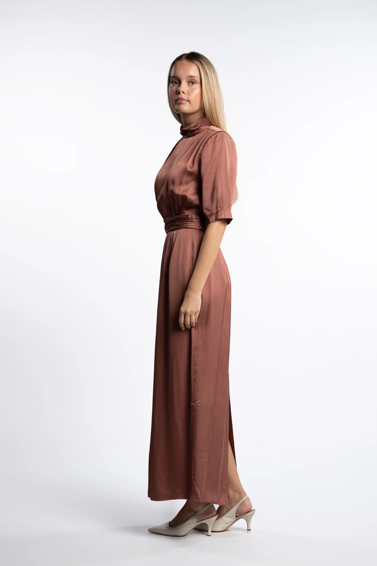 Beronia Dress- Terracotta - Image 6
