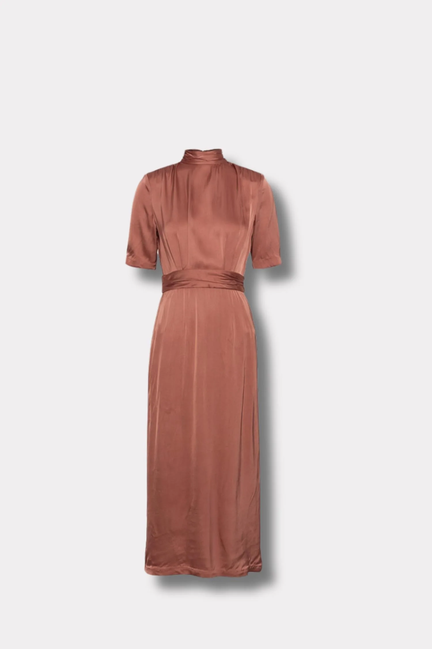 Beronia Dress- Terracotta - Image 8