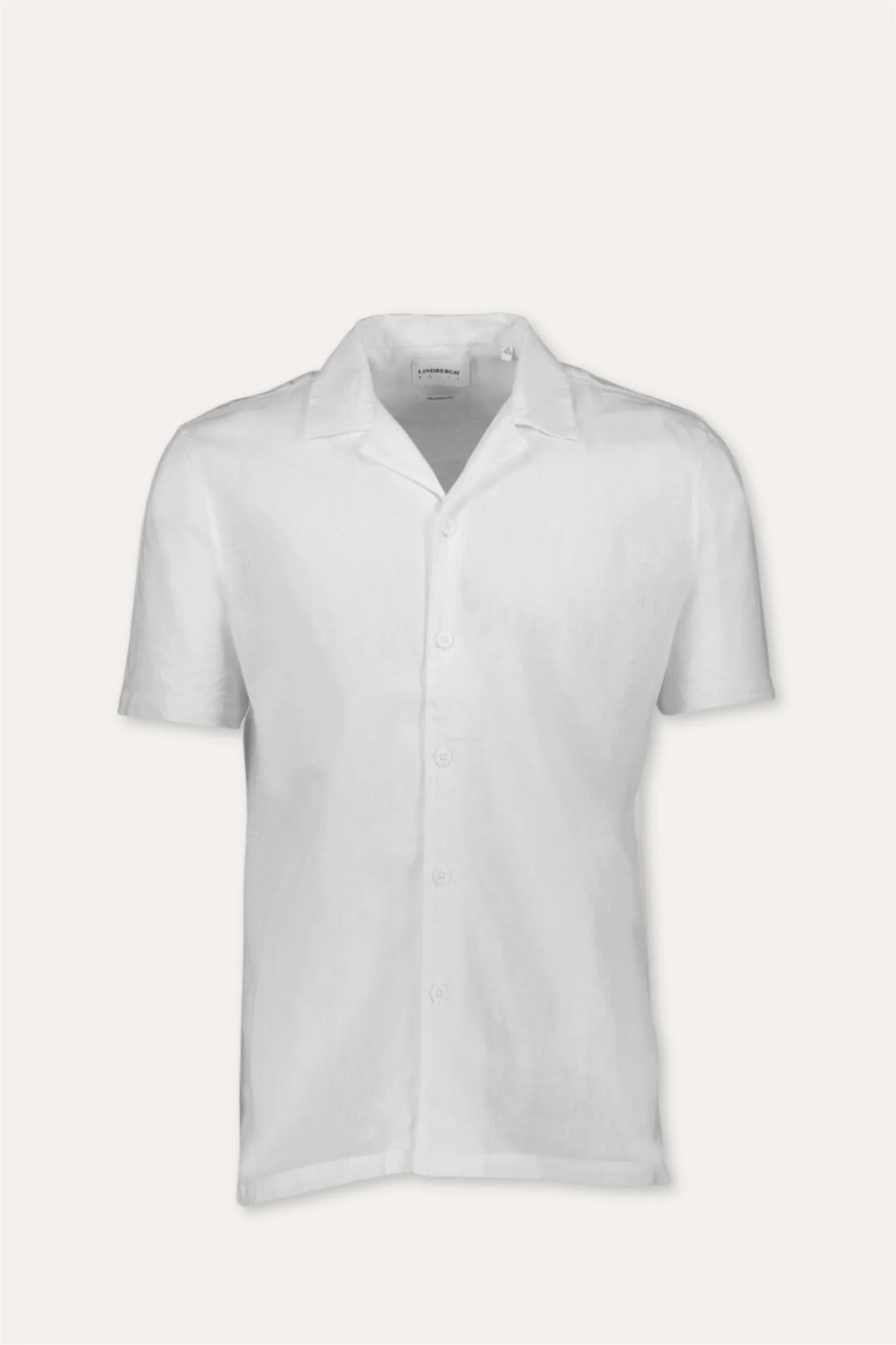 Casual Linen Blend Resort S/S White - Image 7