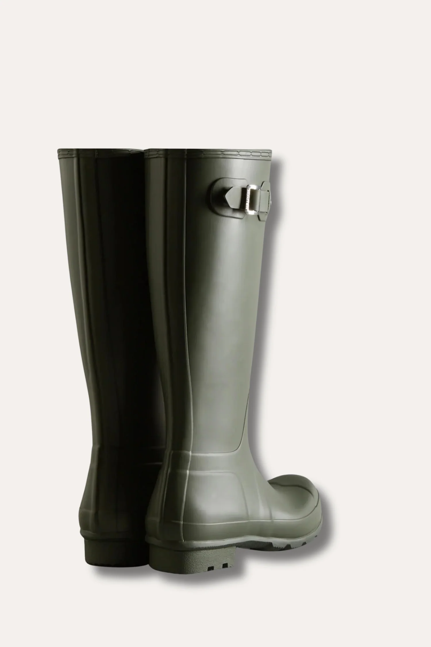 Women's Original Tall Wellington Boots- Dark Olive - Image 3