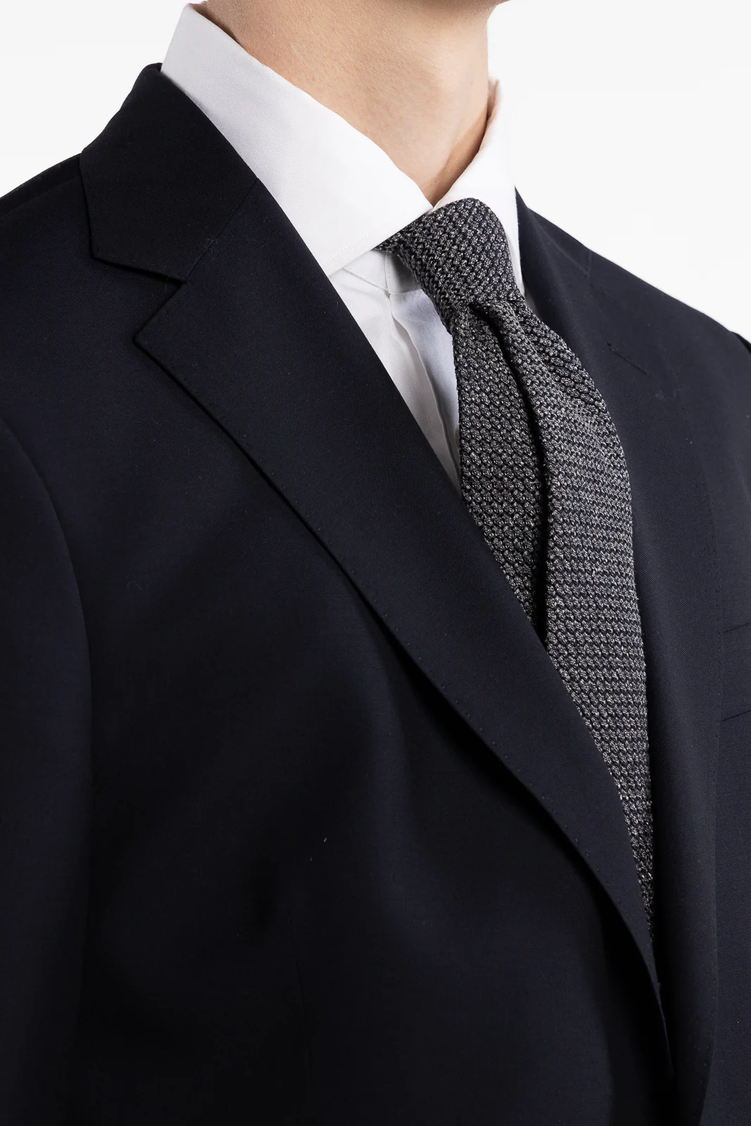 Grenadine Tie Grey - Image 2