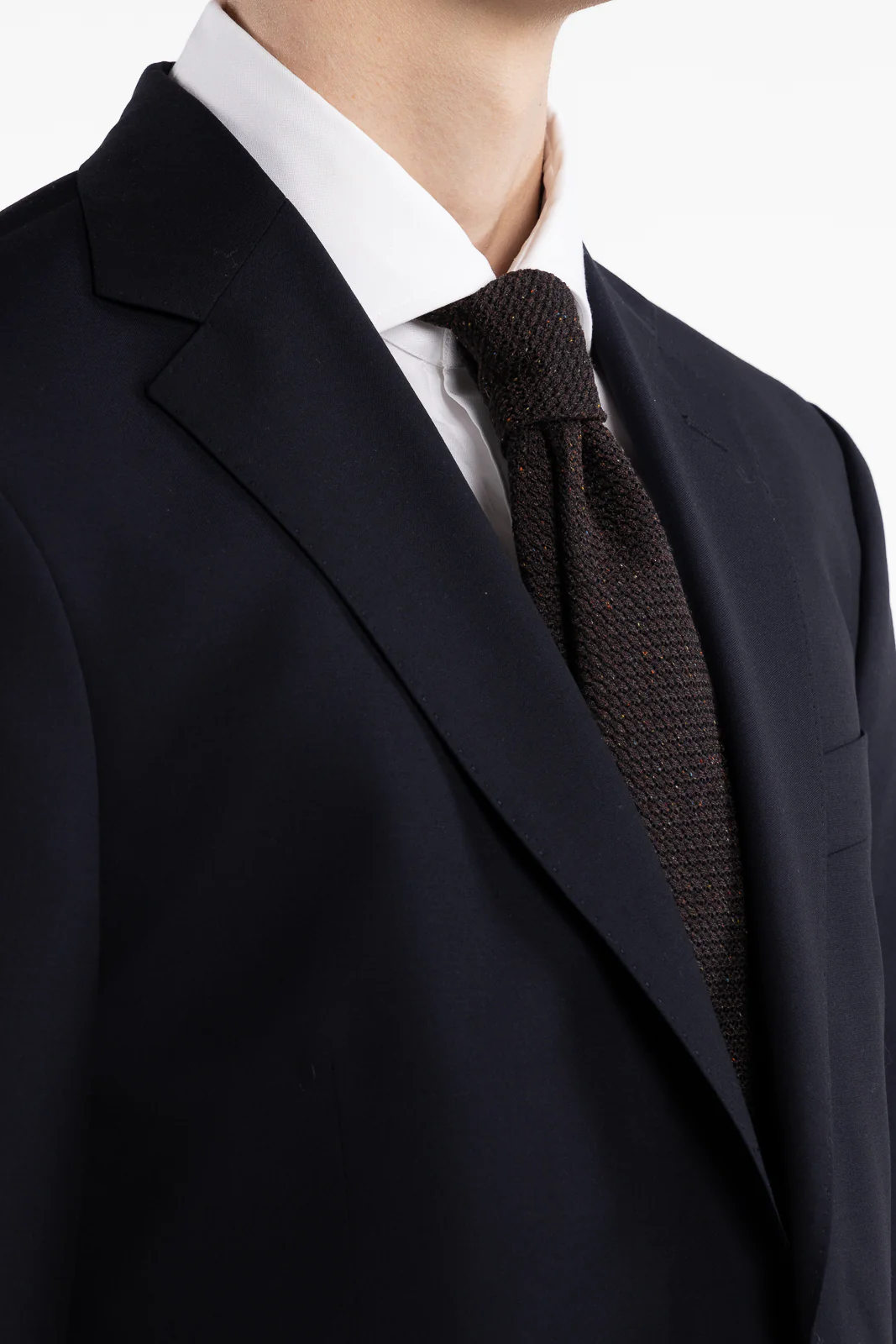 Grenadine Tie Brown Mixed - Image 2