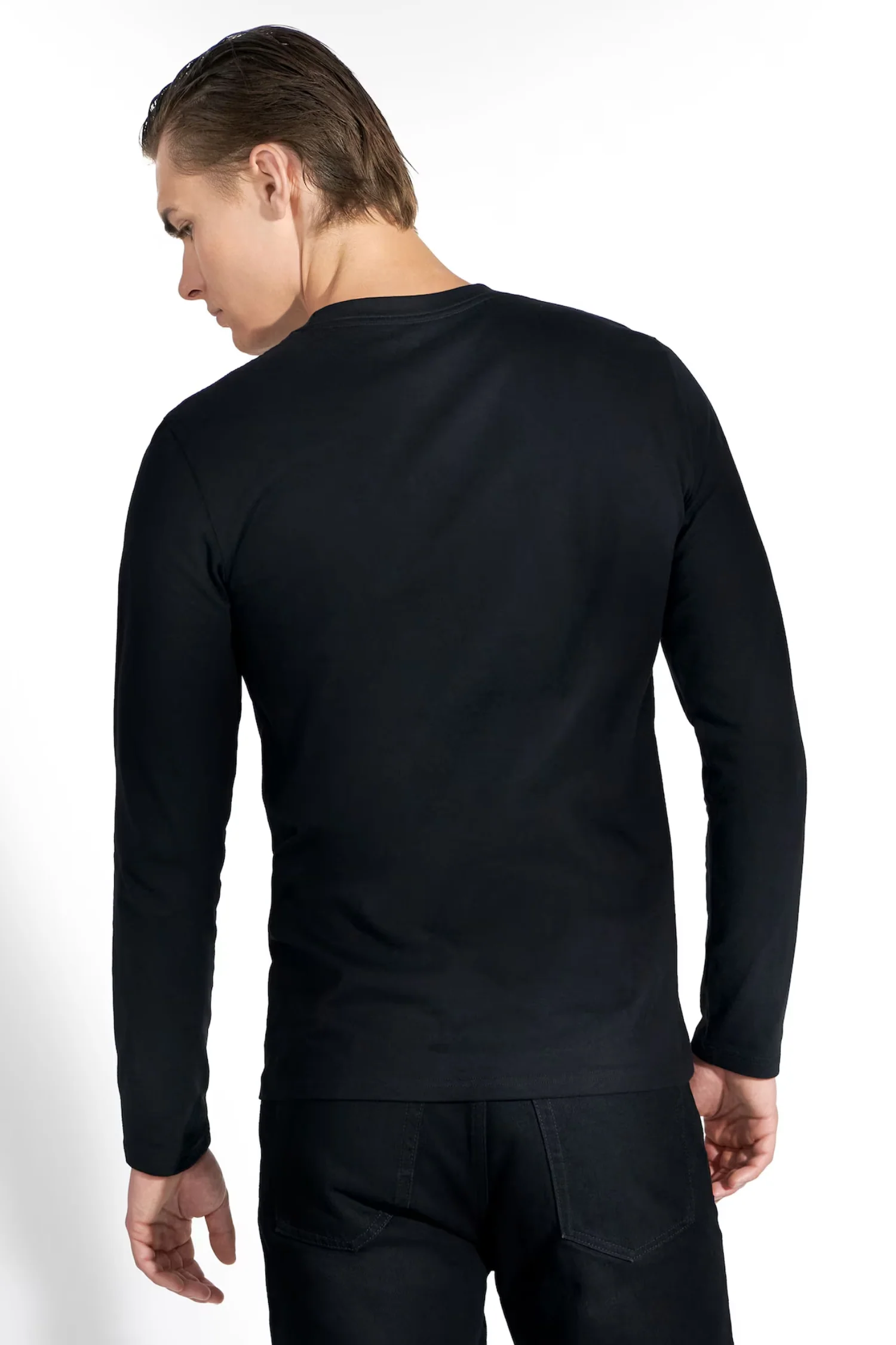 Long Sleeve Regular Black - Image 4
