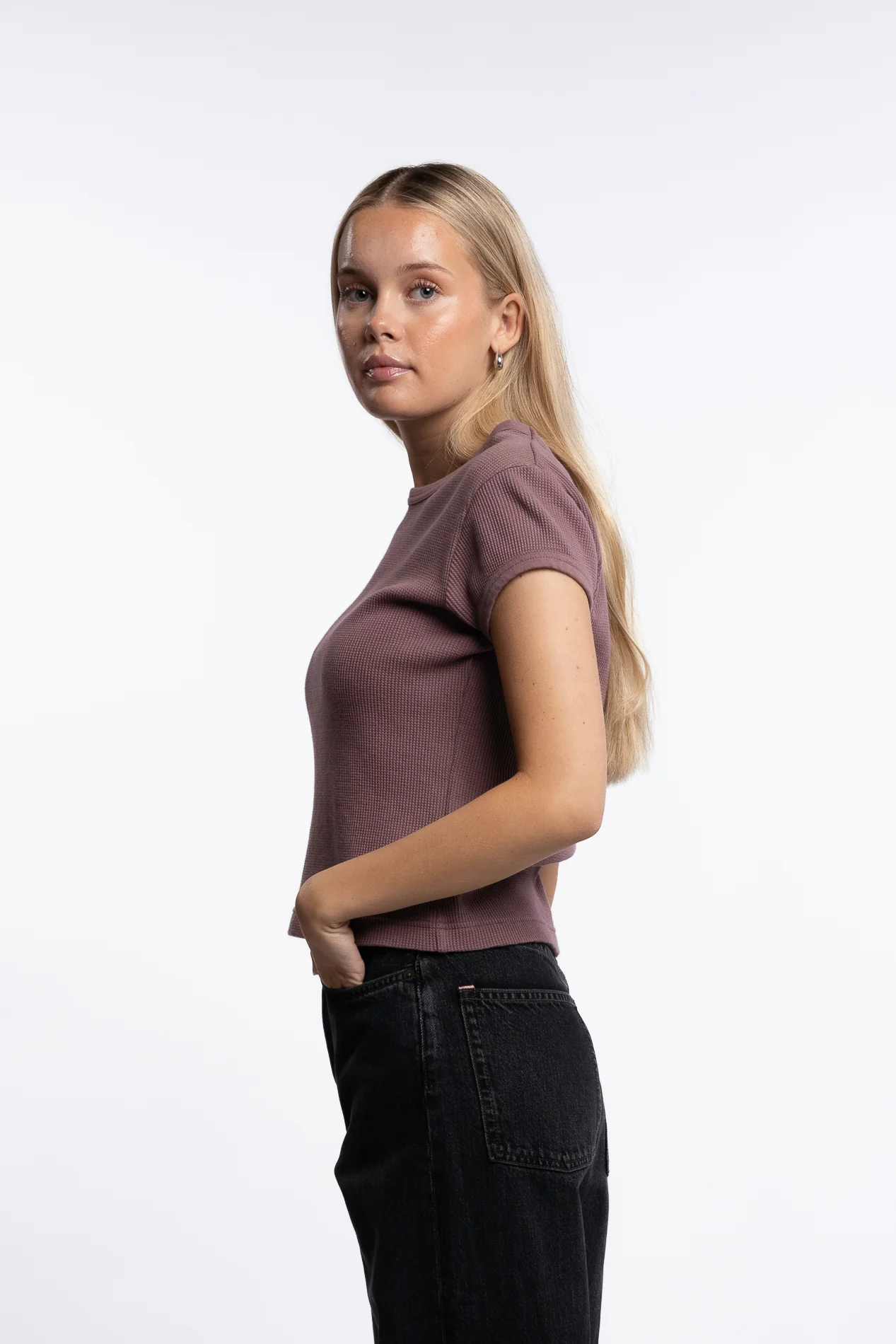 T-Shirt - Plum Purple - Image 2