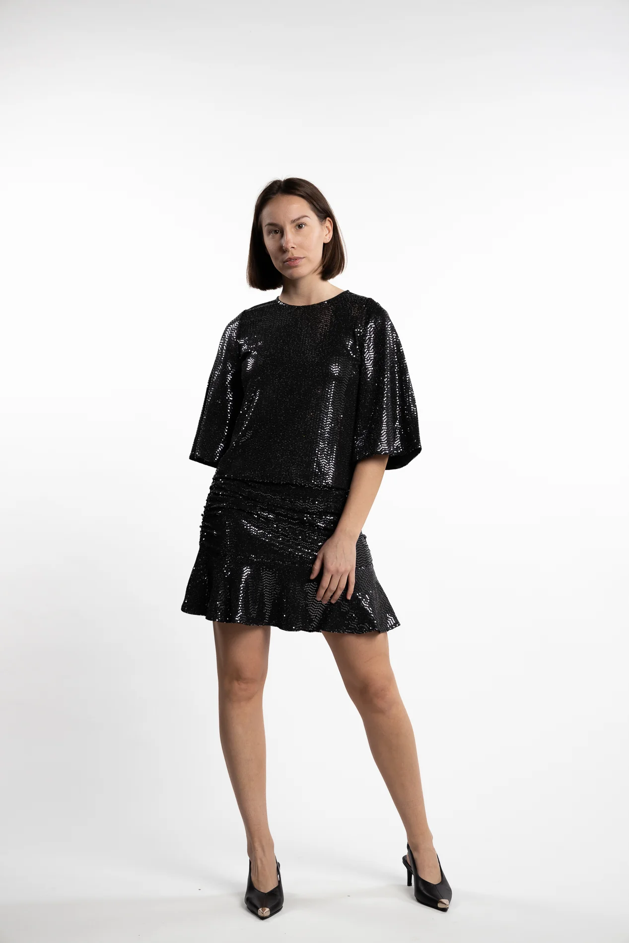 Ginger Silver Skirt- Silver - Image 5