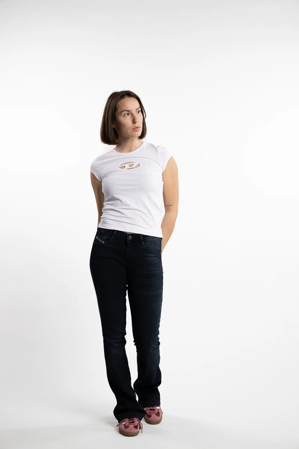 Bootcut Jeans 1969 D-Ebbey 0ENAR- Dark Blue - Image 5
