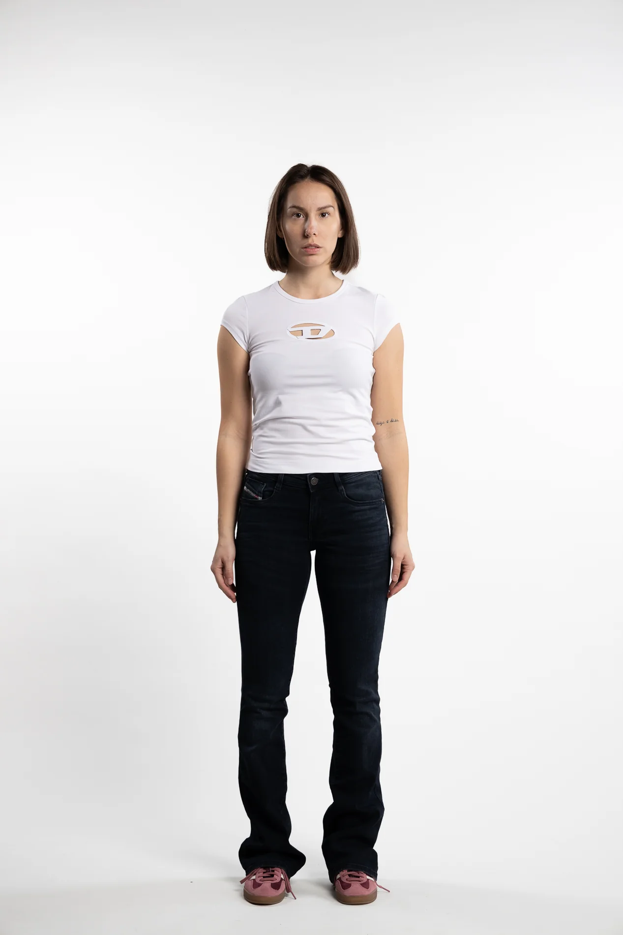 Bootcut Jeans 1969 D-Ebbey 0ENAR- Dark Blue - Image 7