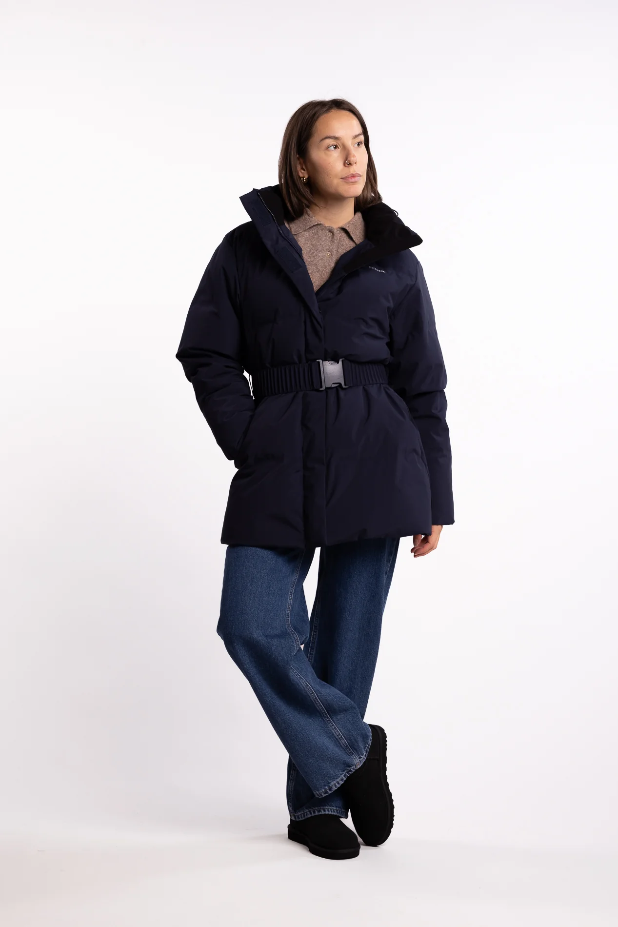 Besseggen Light Down Jacket- Dk. Navy - Image 6