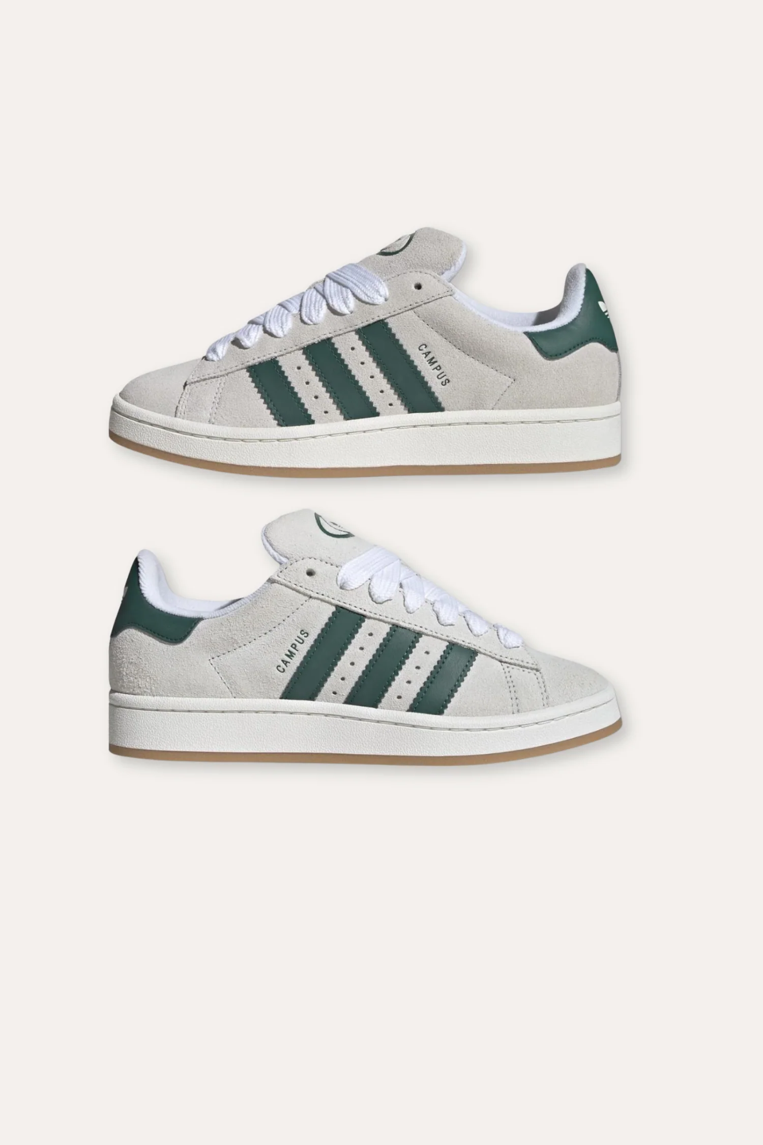 Women's Campus 00s W- Crystal White &amp; Collegiate Green - Image 7