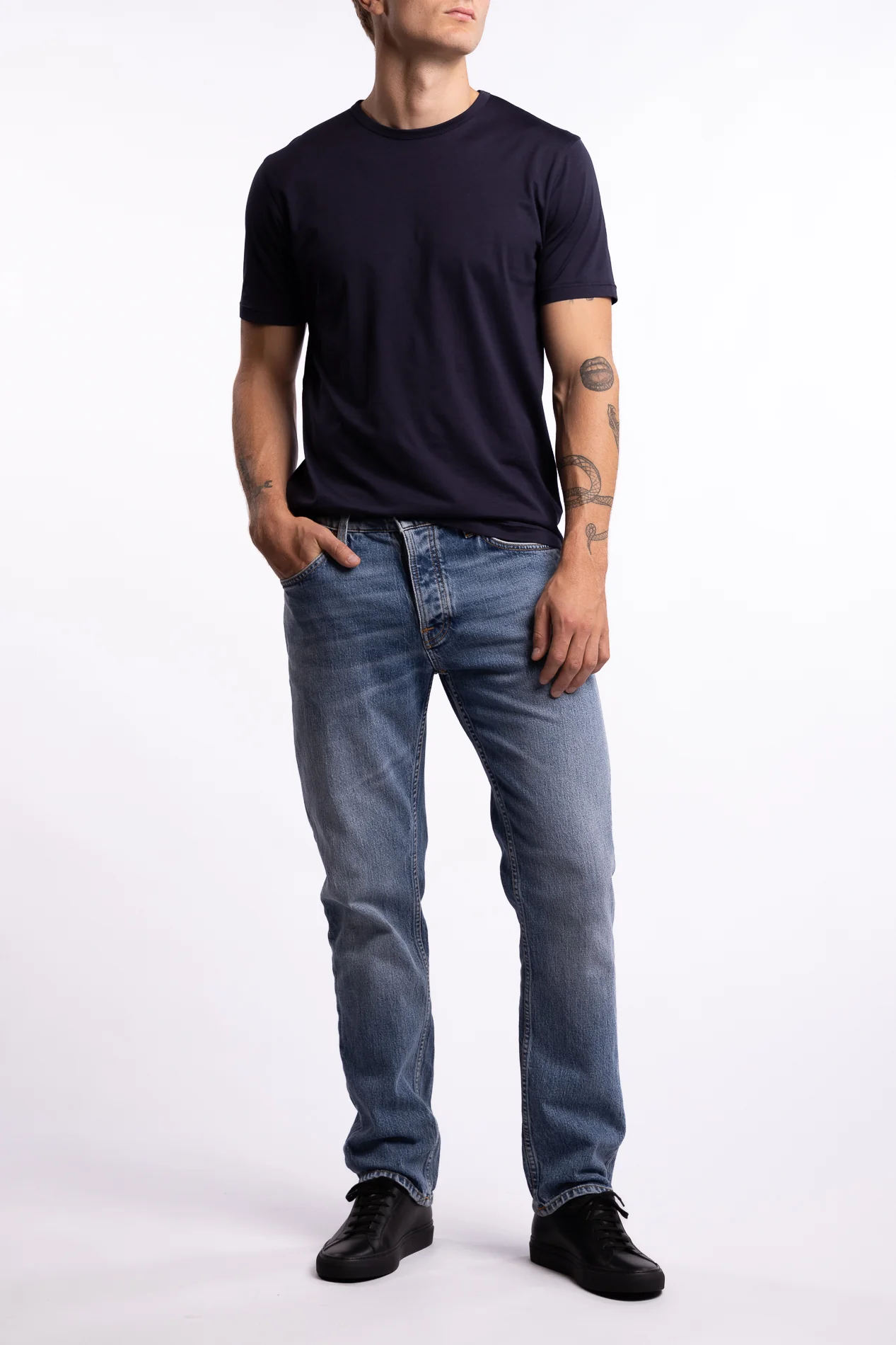 Solid Ollie Slim Fit Jeans Worn Vintage - Image 5