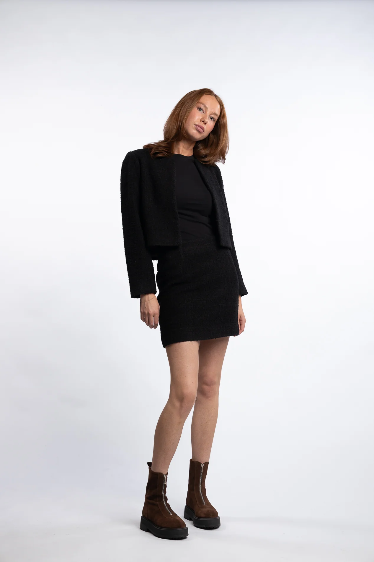 Alexandra Skirt - Black - Image 4