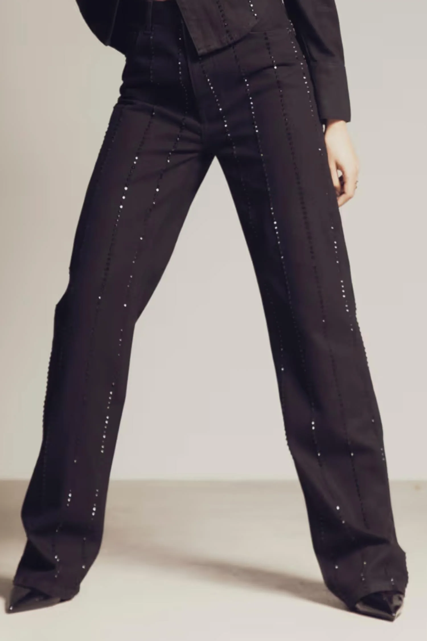 Luca Embellished - Black - Image 6