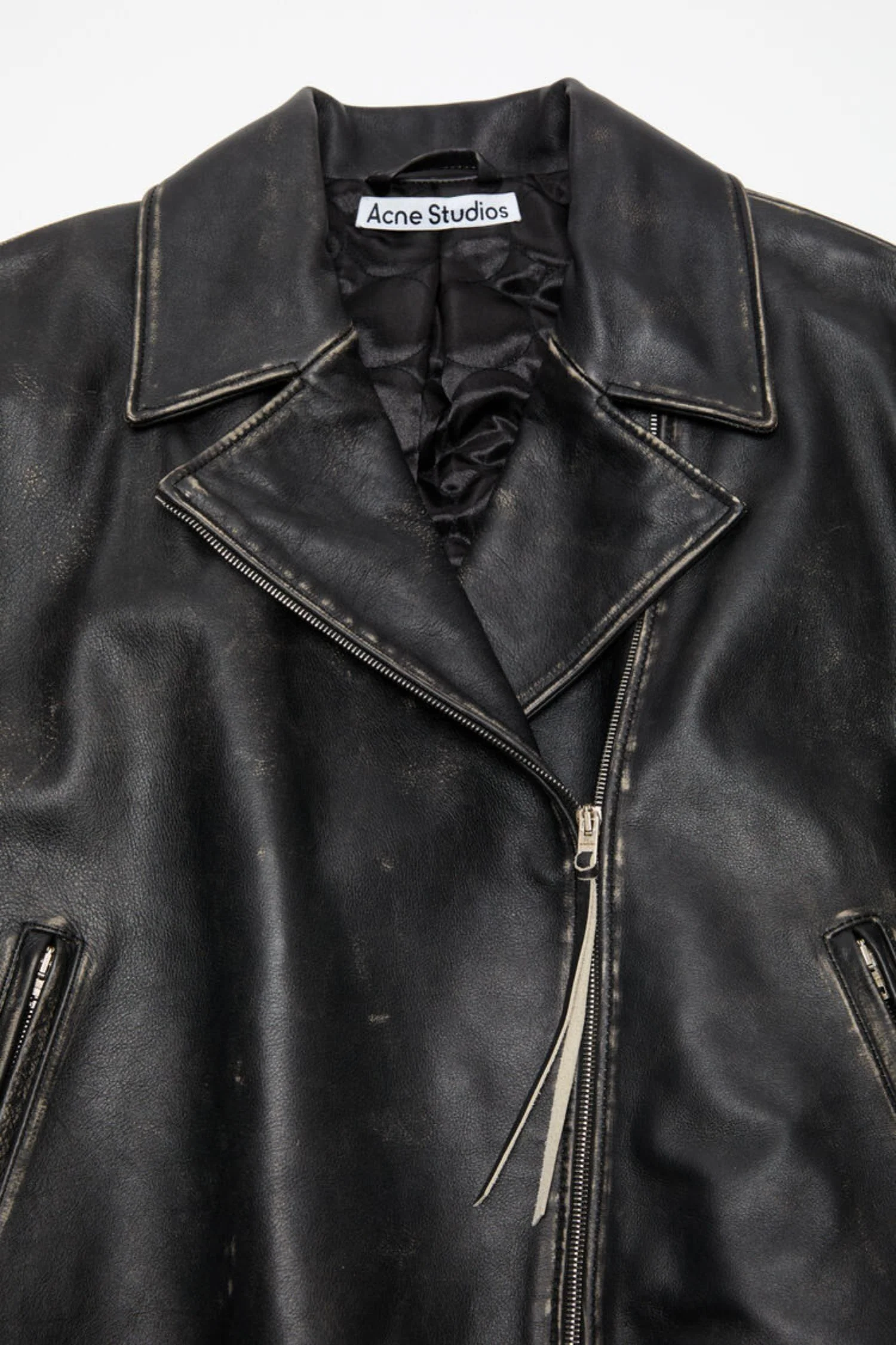 Leather Jacket- Black - Image 7