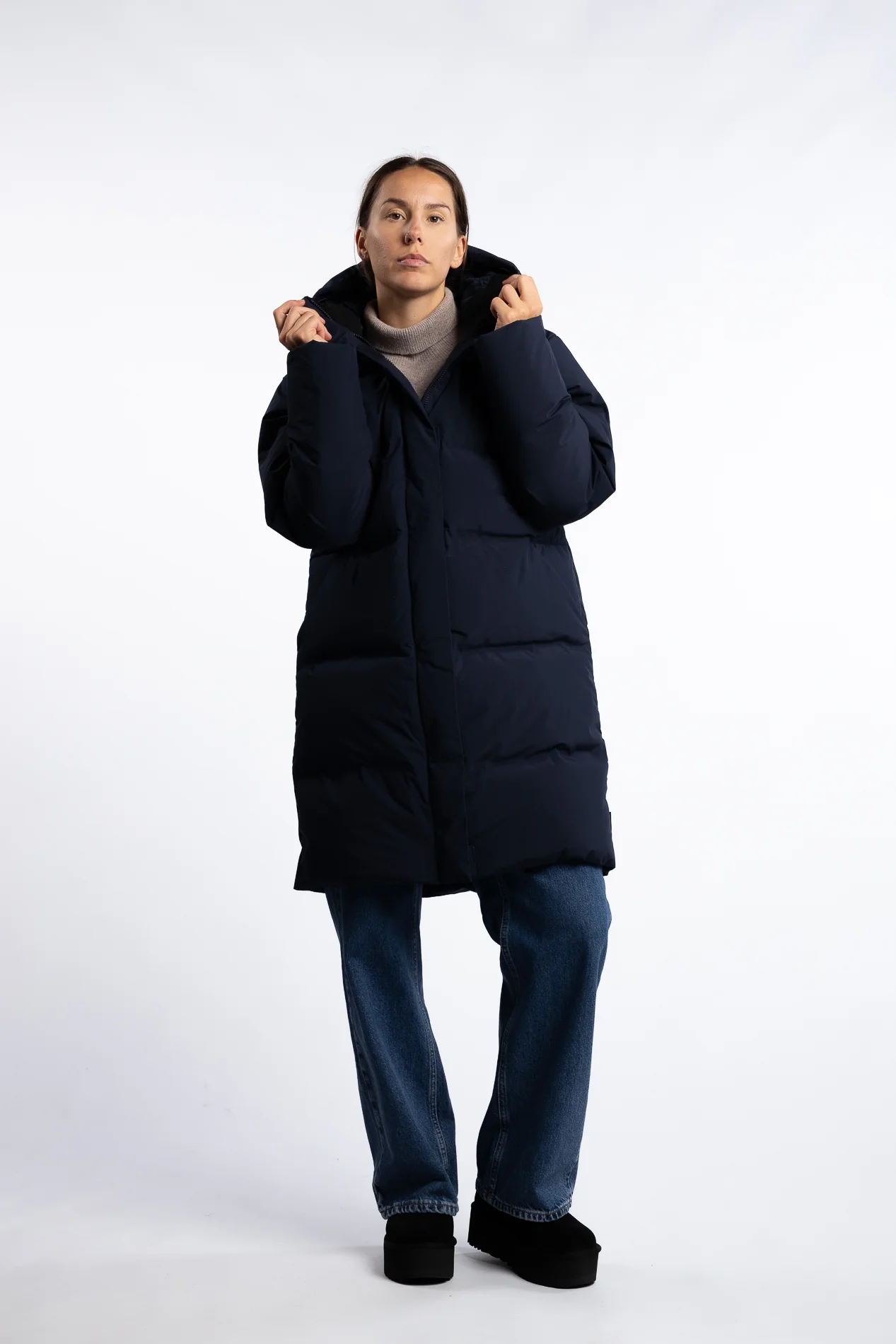 Loen Down Jacket - Dk. Navy - Image 5