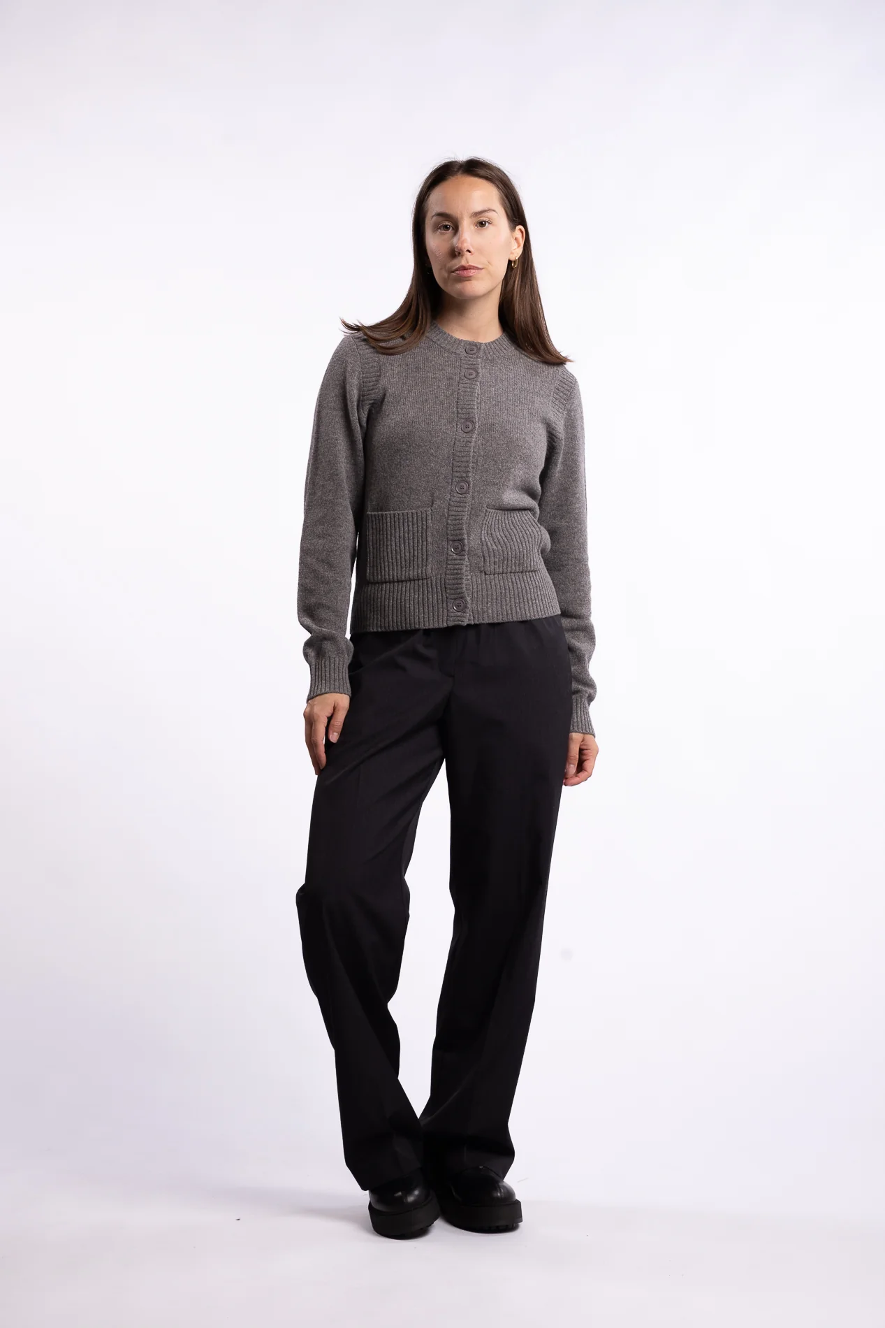 Satovi Trousers 15449 - Black Mel. - Image 4