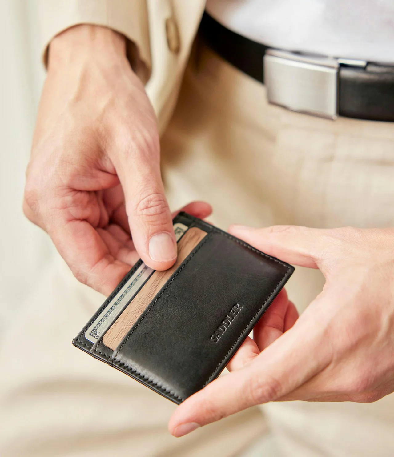 Southalls Card Holder Black - Image 2