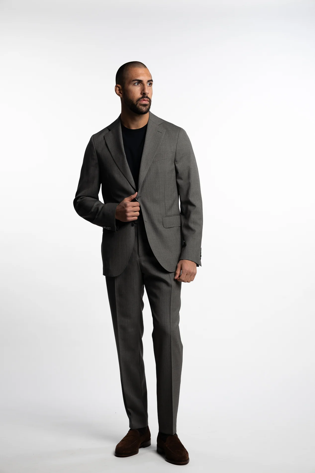 Sienna Slim Fit Wool Blazer Mint Green - Image 2