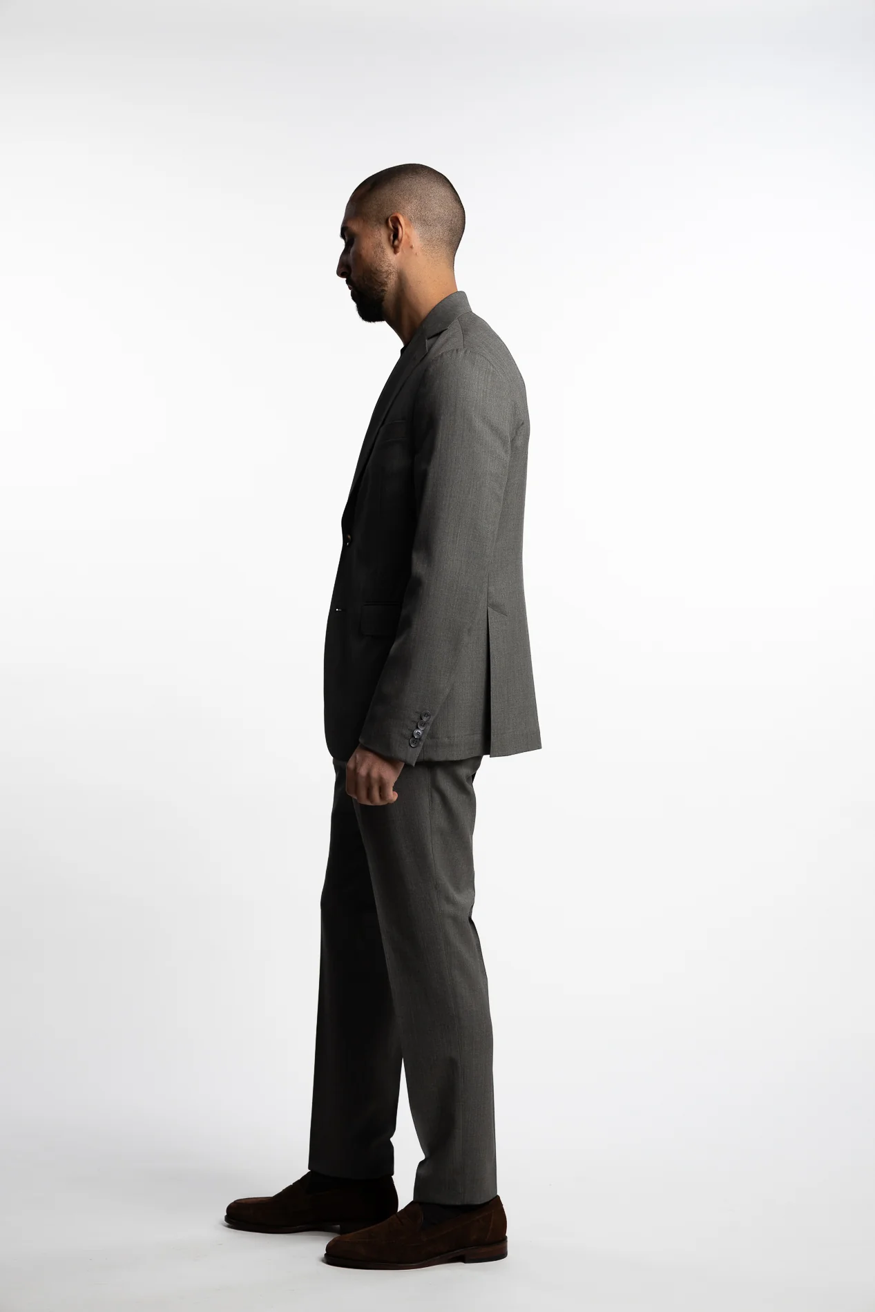 Sienna Slim Fit Wool Blazer Mint Green - Image 3
