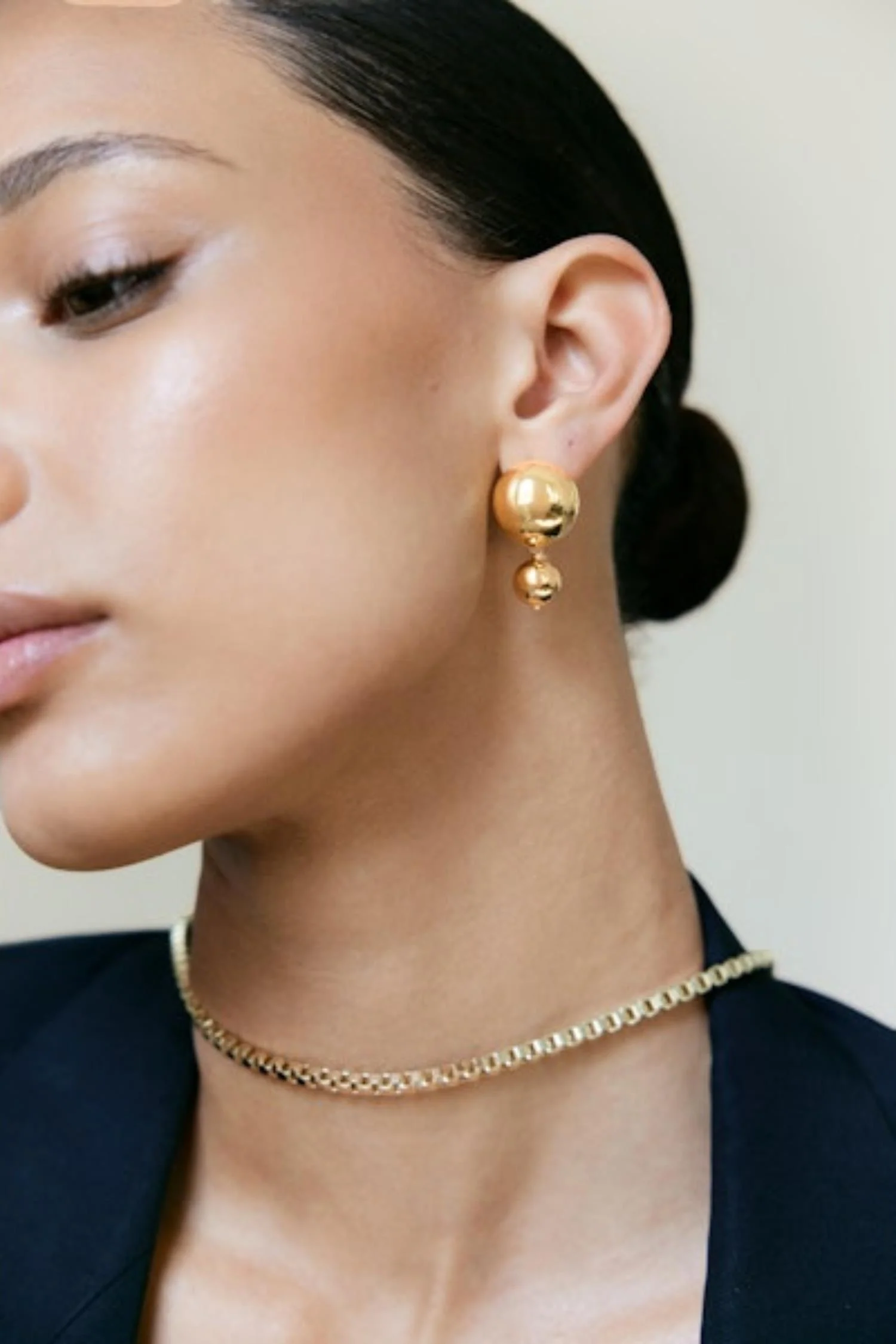 Venus Studs- GoldVenus Studs- Gold - Image 2